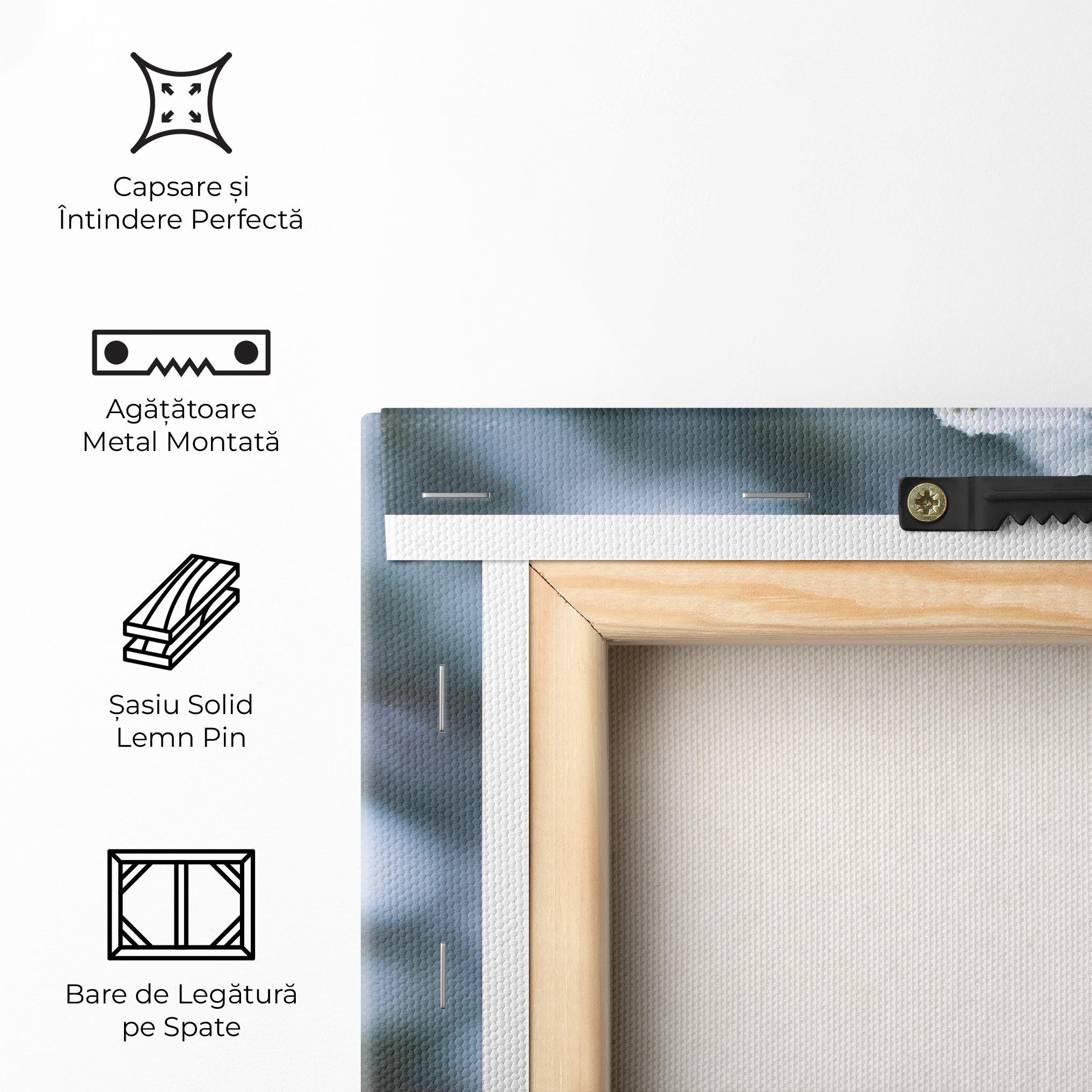 Tablou Canvas Winter Cones mockup 5