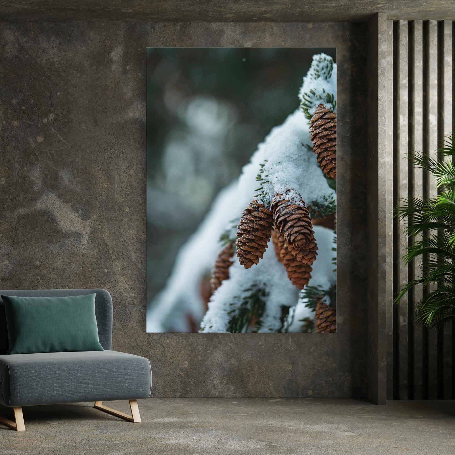 Tablou Canvas Pretty Snow Cones mockup 7