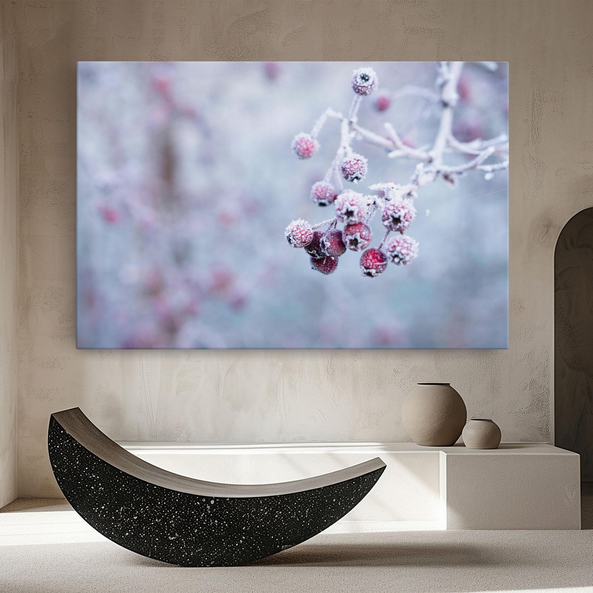 Tablou Canvas Red Winter Fruits mockup 8