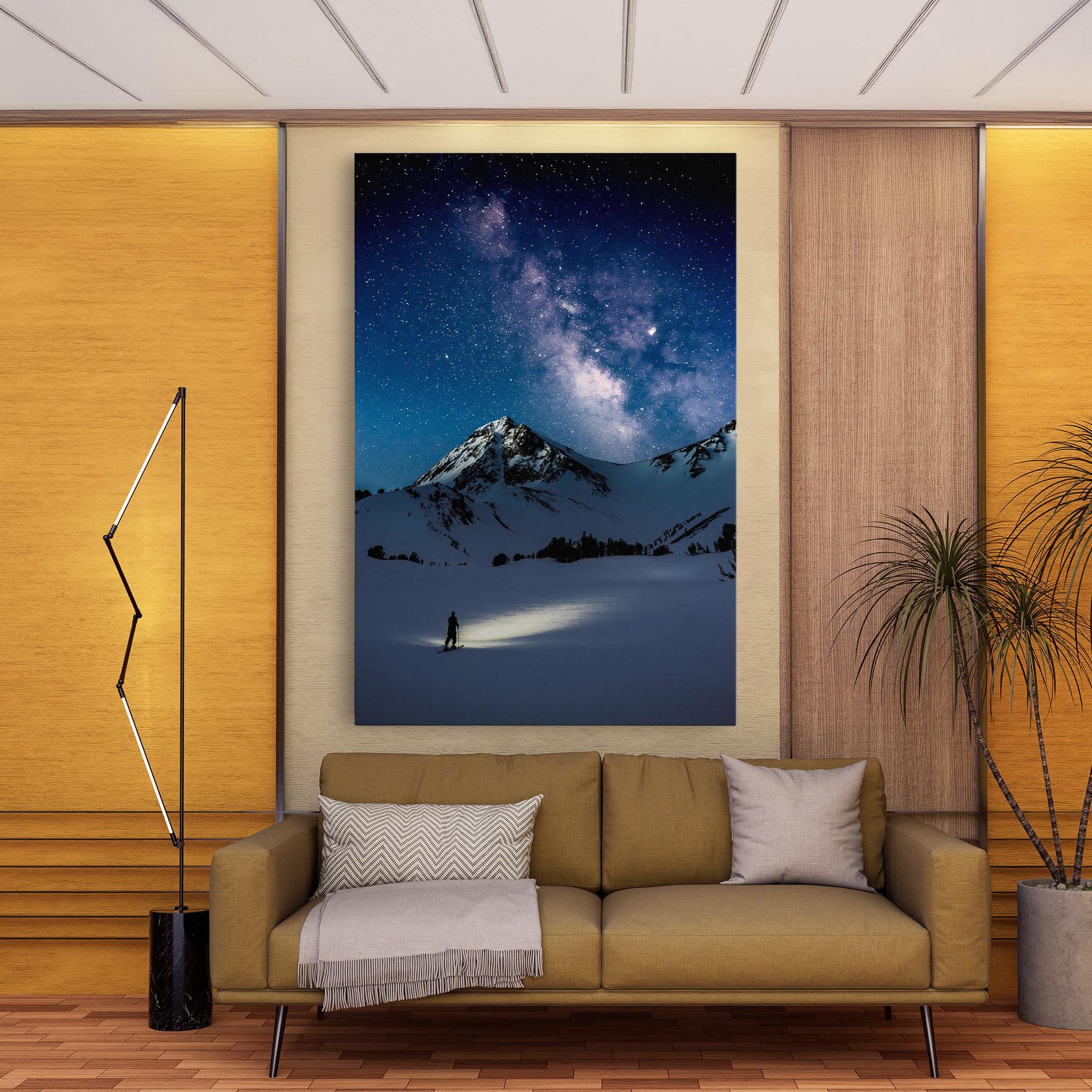 Tablou Canvas Pretty Sky Winter mockup 9