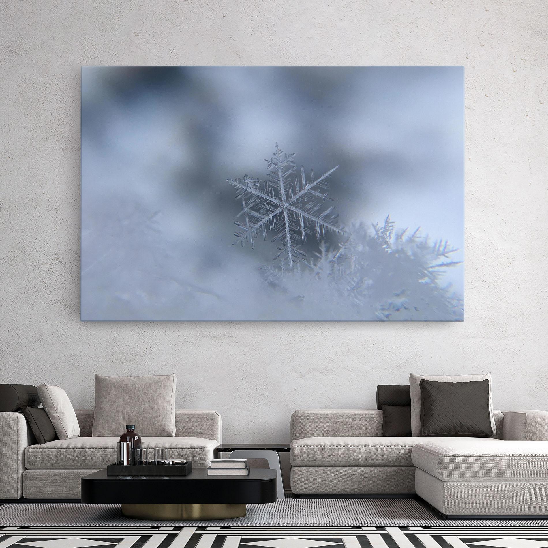 Tablou Canvas Pretty Snowflake mockup 2