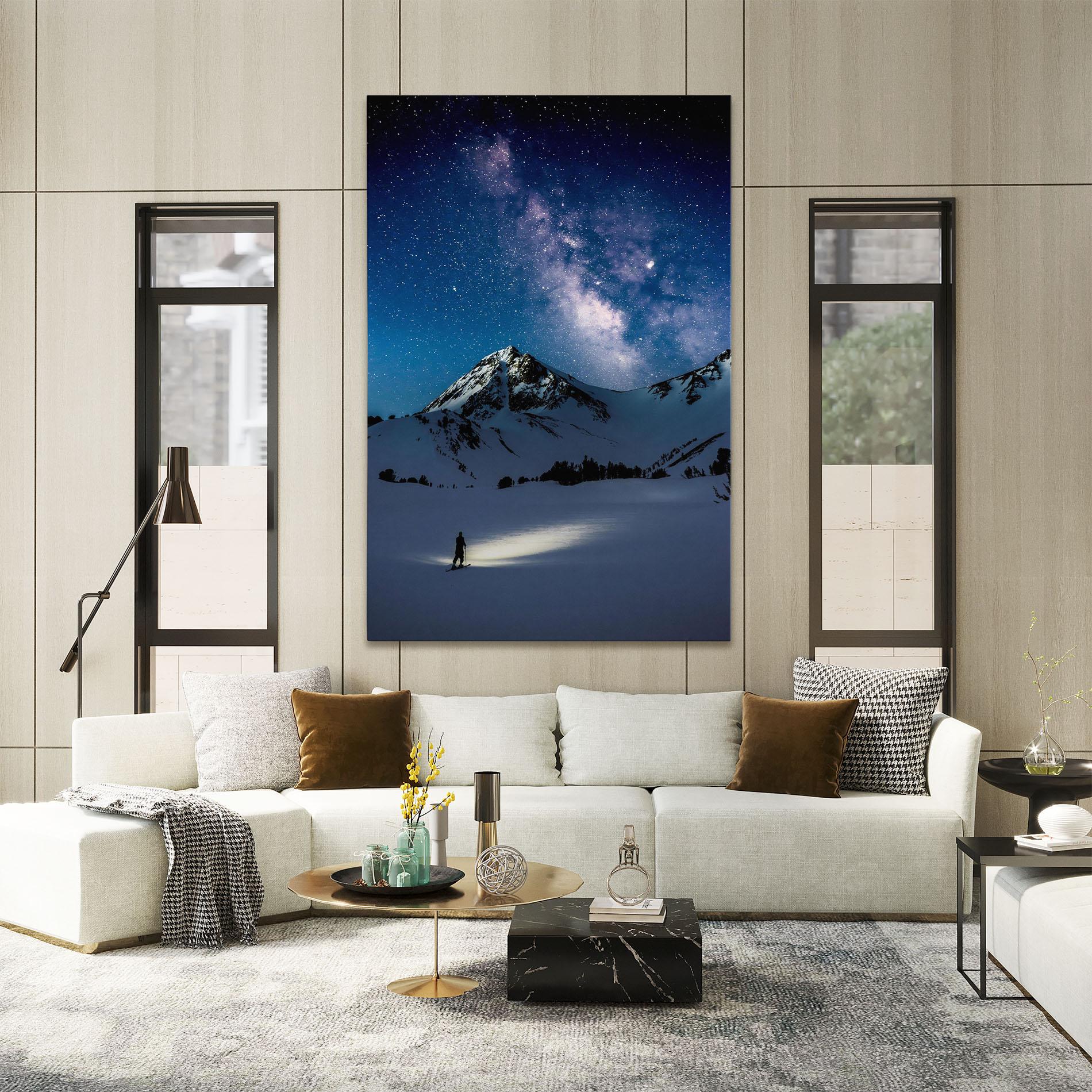 Tablou Canvas Pretty Sky Winter mockup 2
