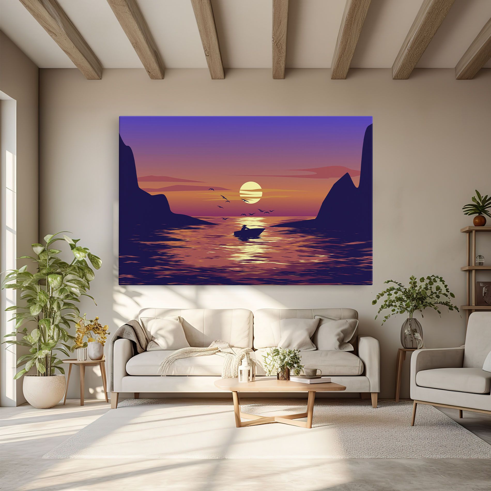 Sunset Scenery View mockup 6