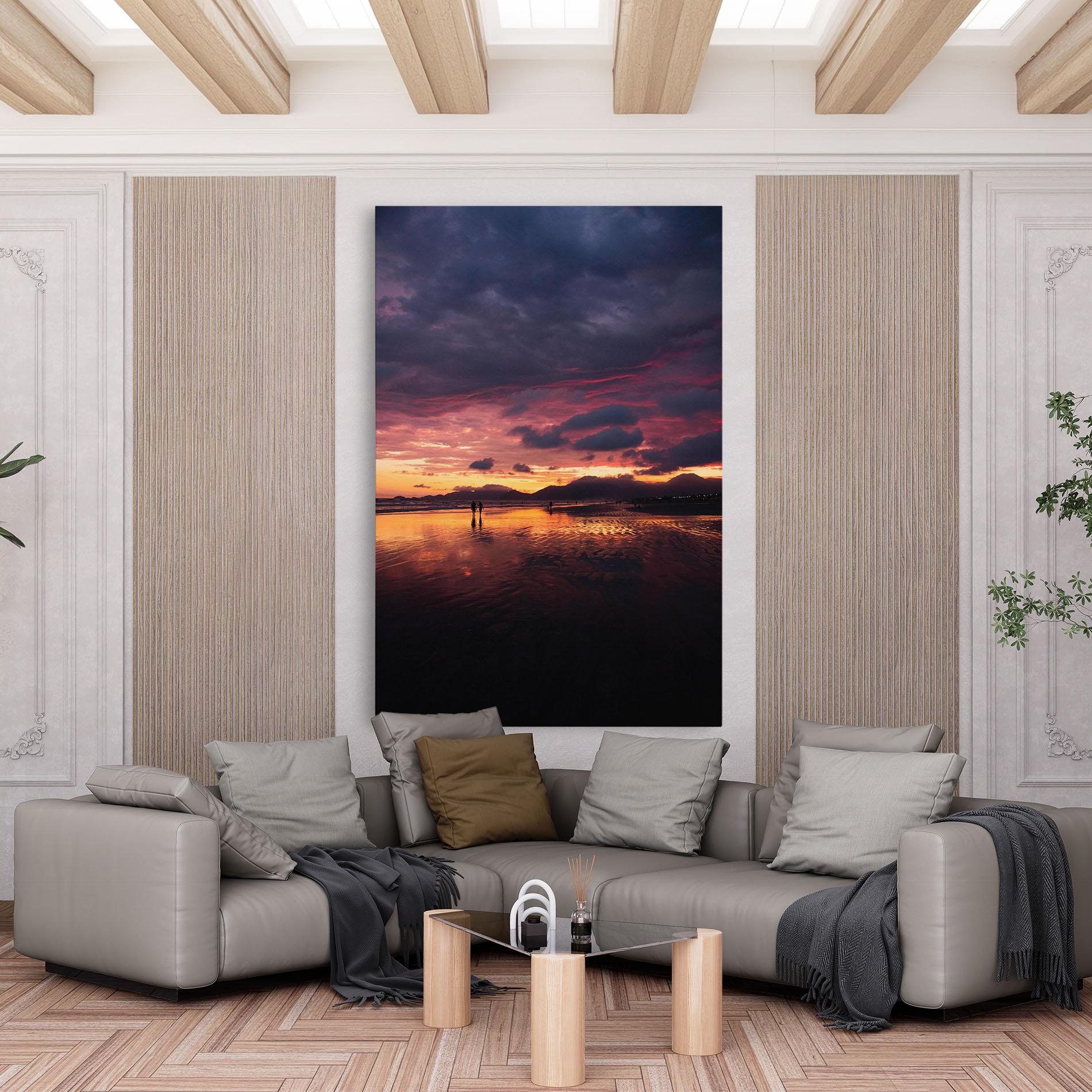 Tablou Canvas Beach At Sunset mockup 6