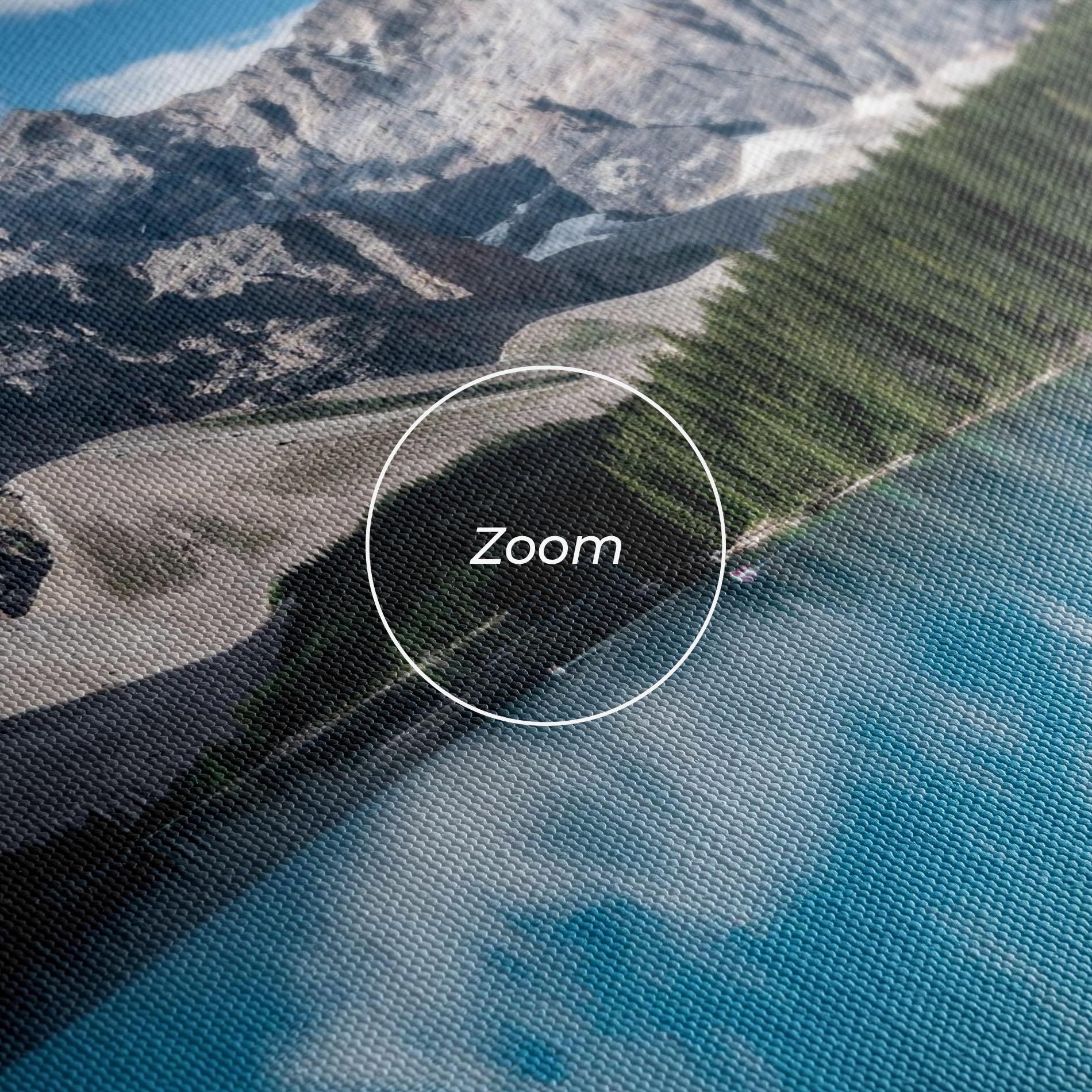 Tablou Canvas Beautiful Lake Canada mockup 3