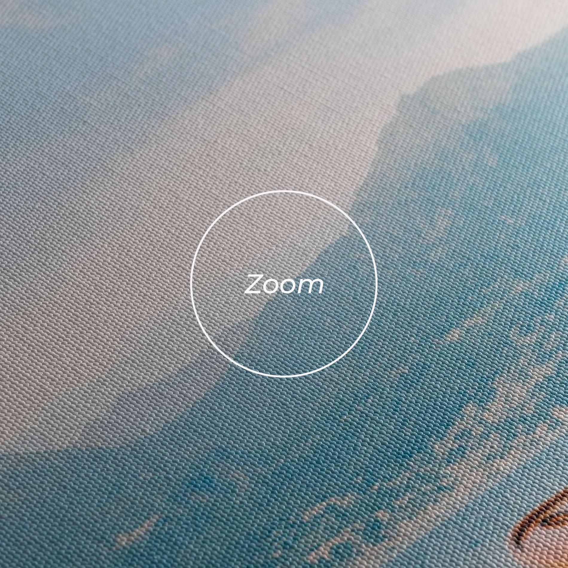 Tablou Canvas Boat On The Lake mockup 3