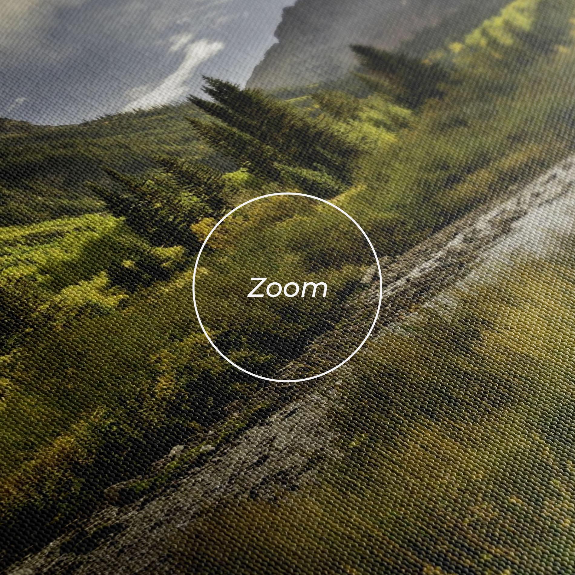 Tablou Canvas Cloudy Lake mockup 3