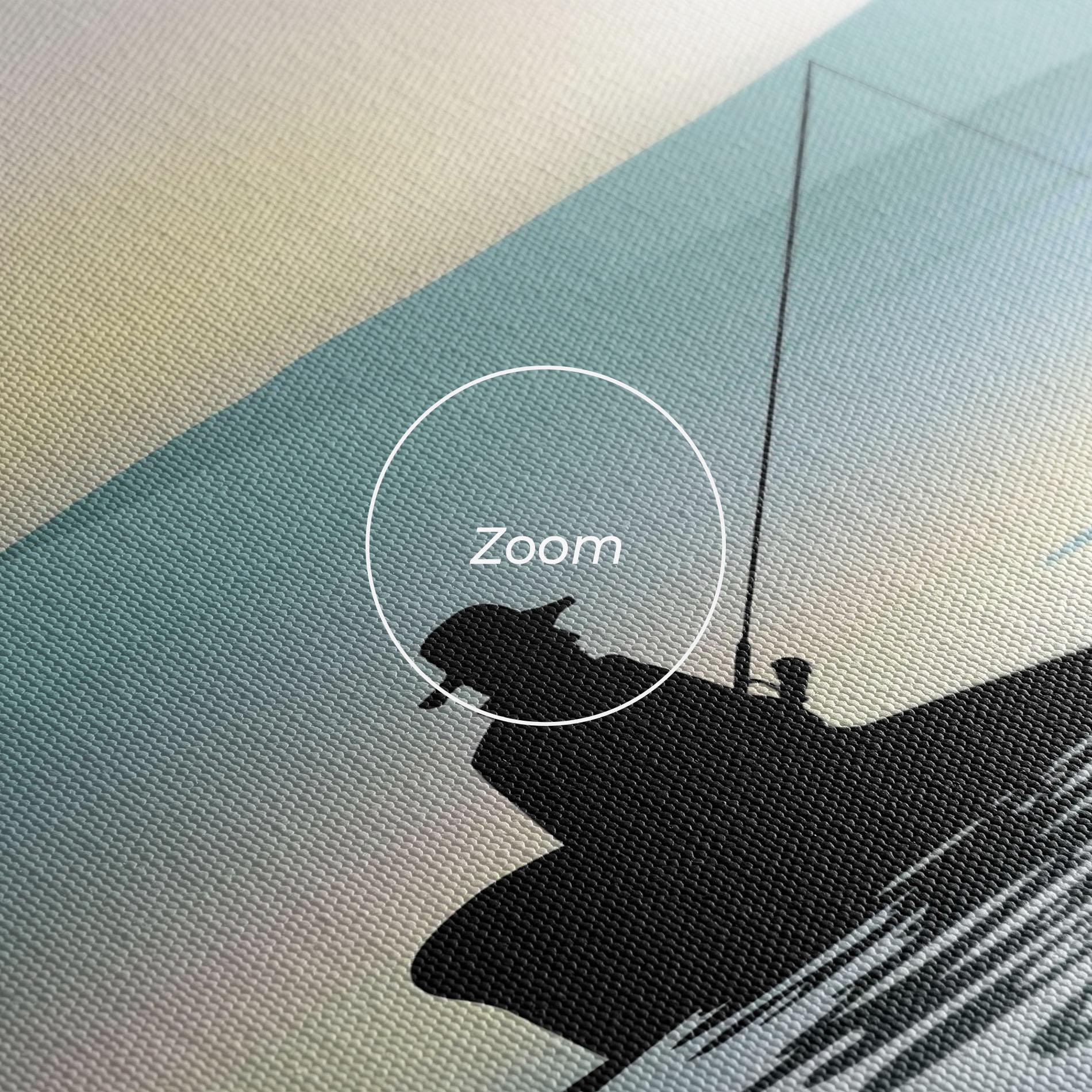 Tablou Canvas Fishman Lake View mockup 3