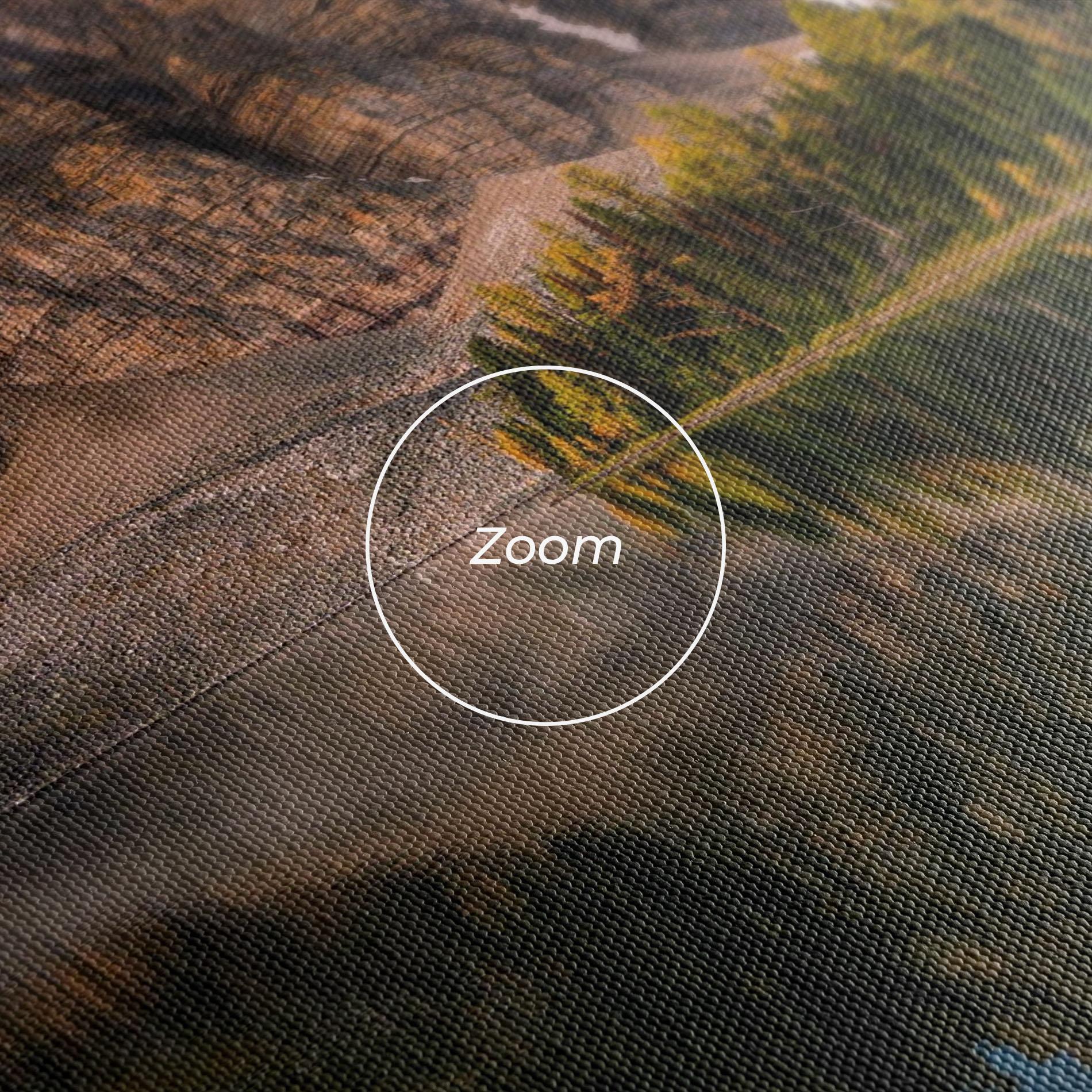 Tablou Canvas Mountain Sunrise Lake mockup 3