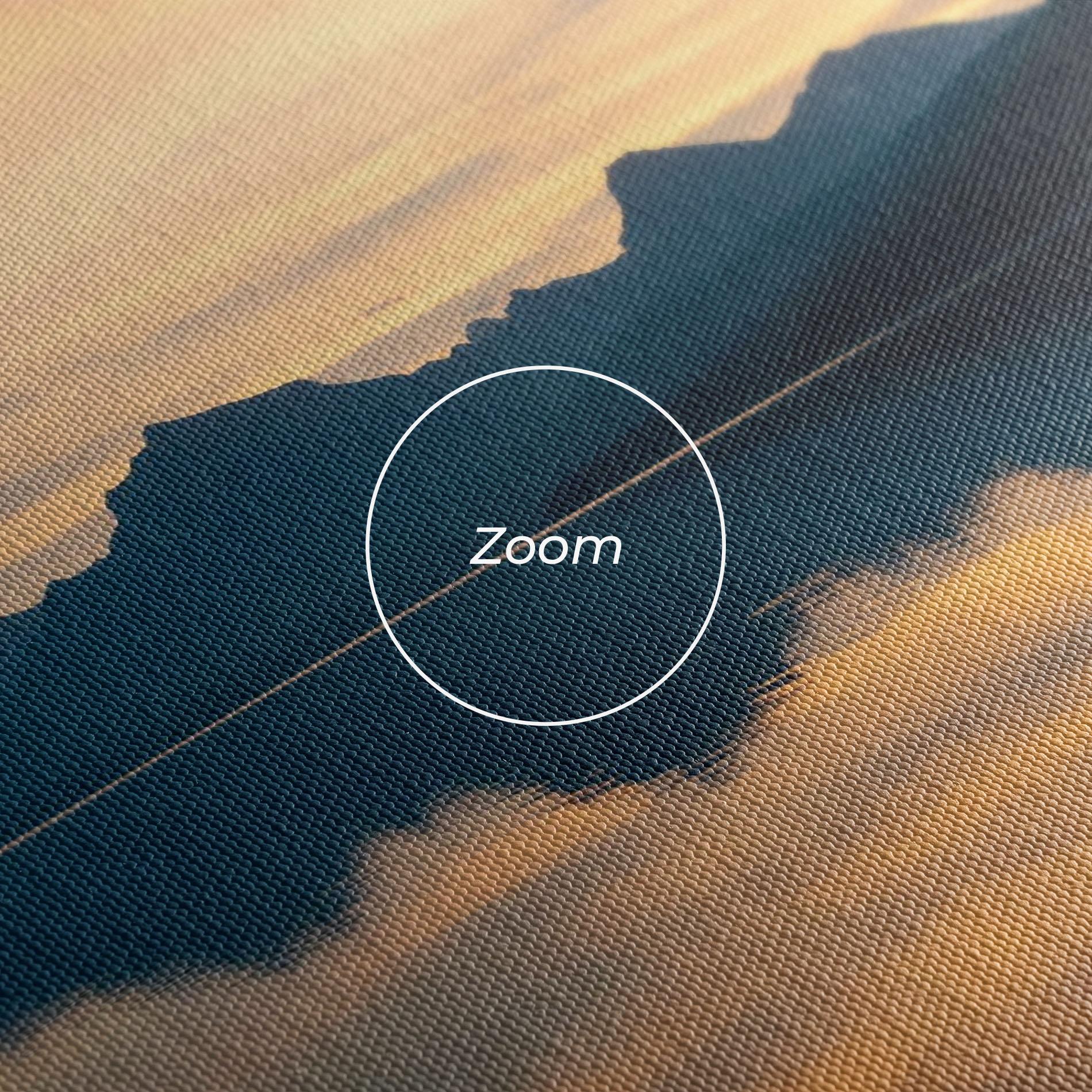 Tablou Canvas Orange Light Lake mockup 3