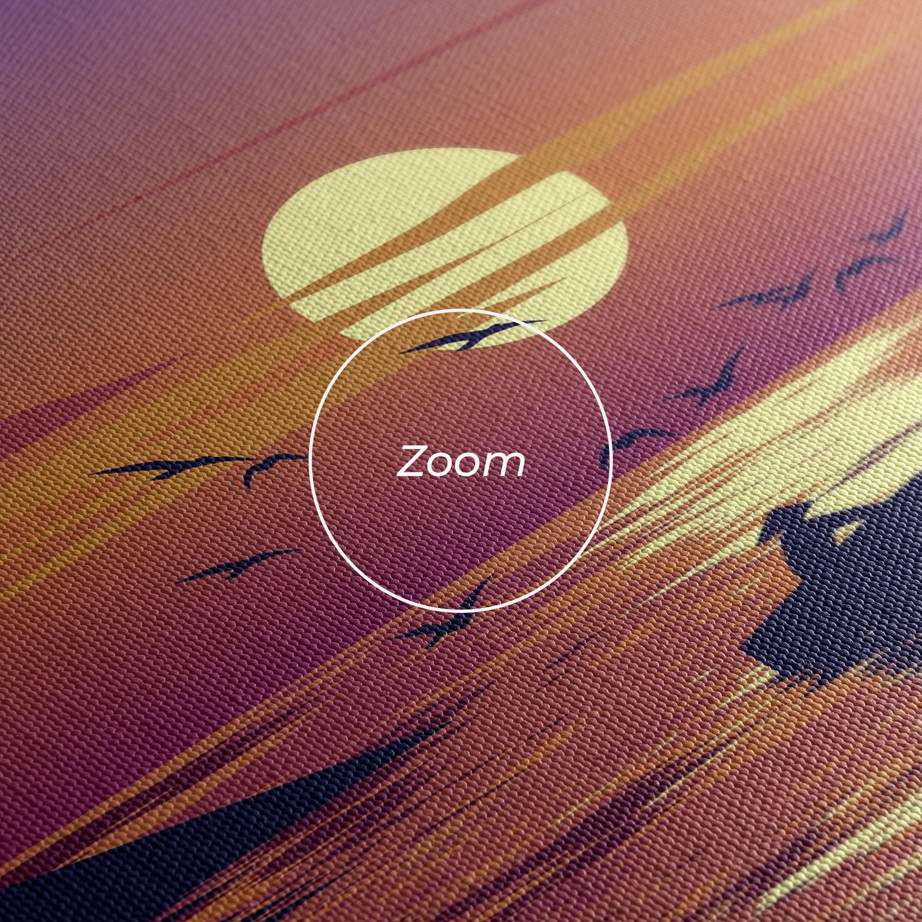 Tablou Canvas Sunset Scenery View mockup 3