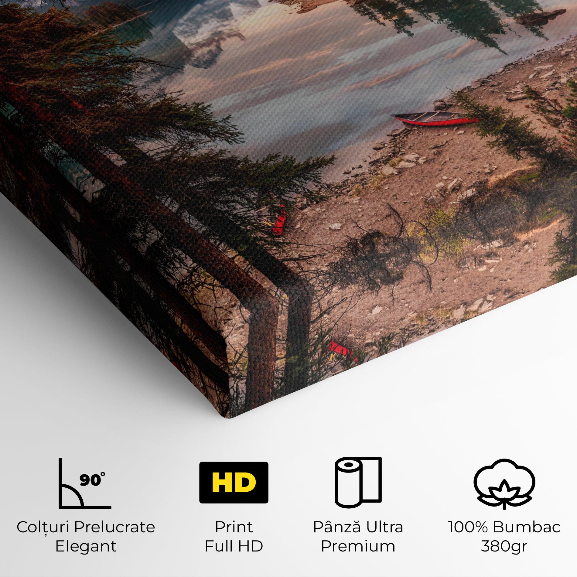 Tablou Canvas Sunset Lake View mockup 4