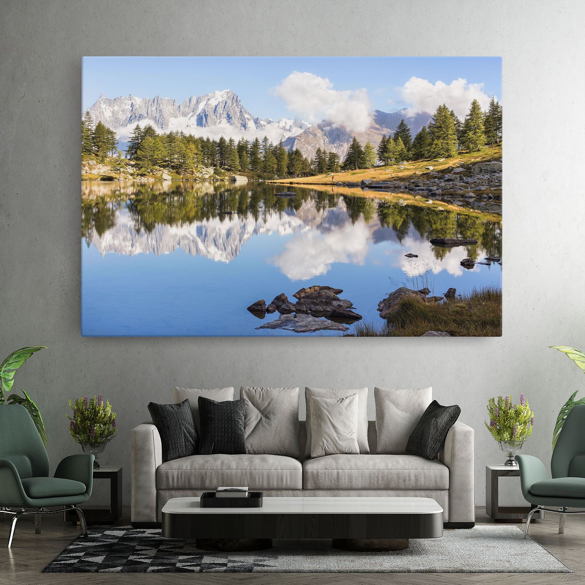 Mountain Reflection mockup 7