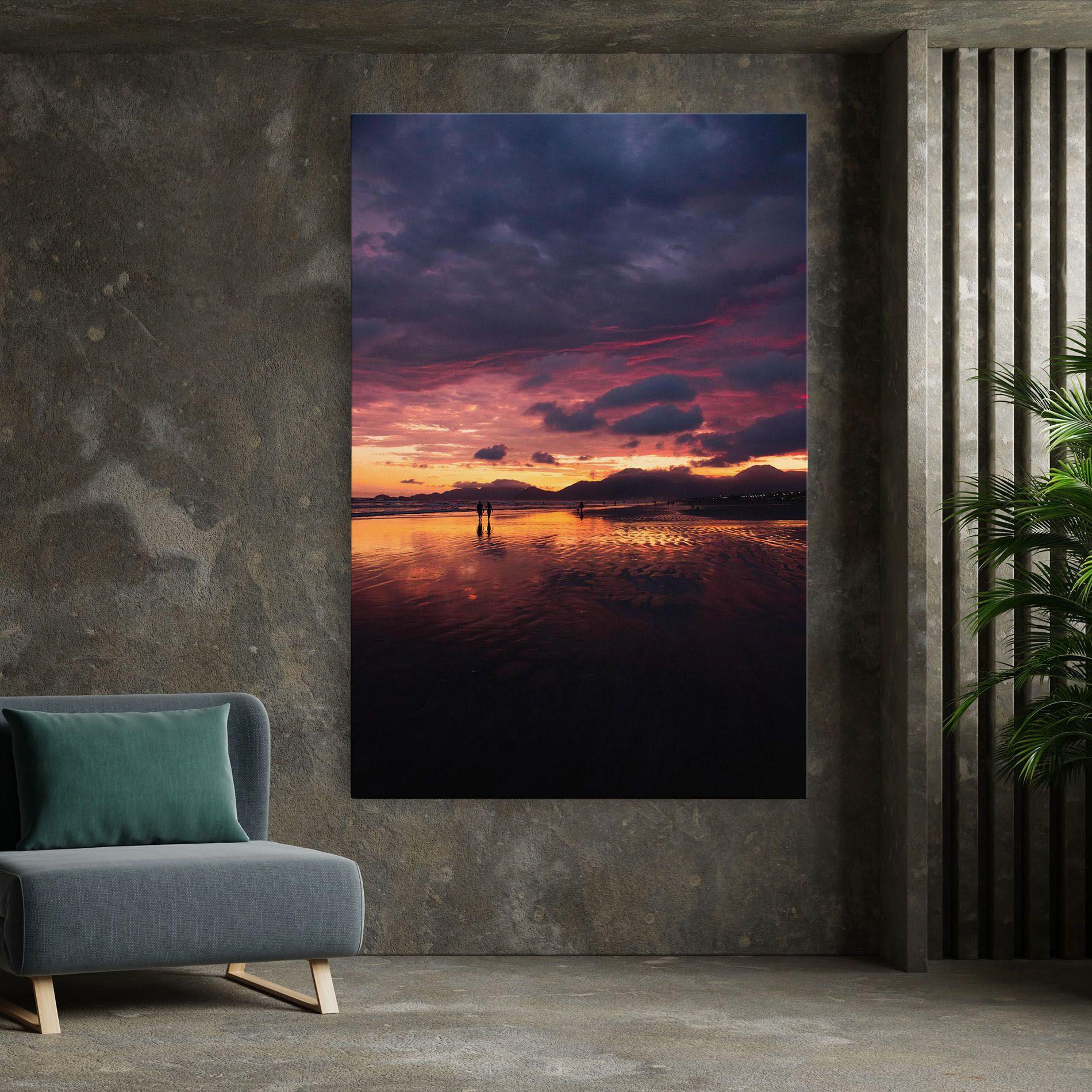 Beach At Sunset mockup 7