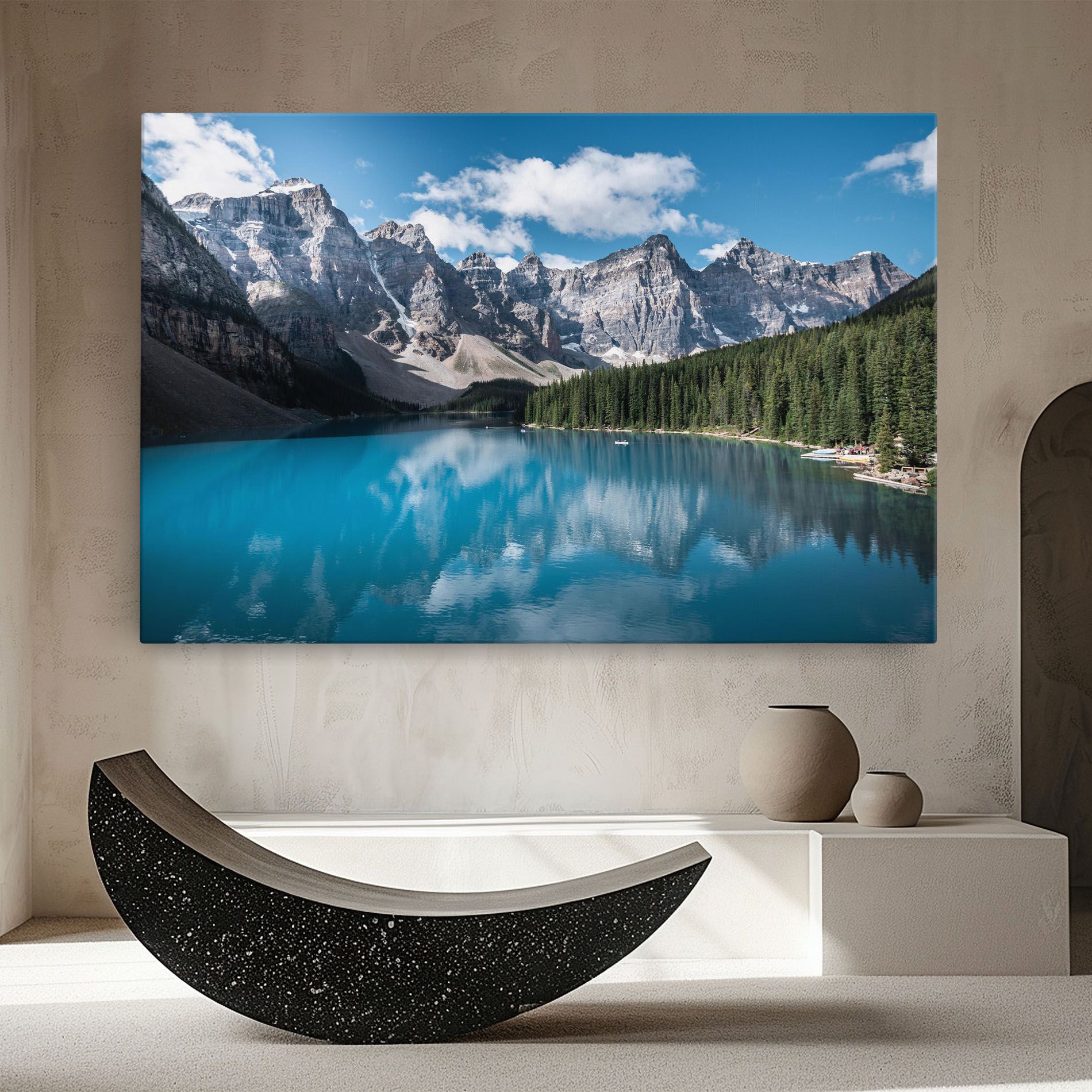 Beautiful Lake Canada mockup 8