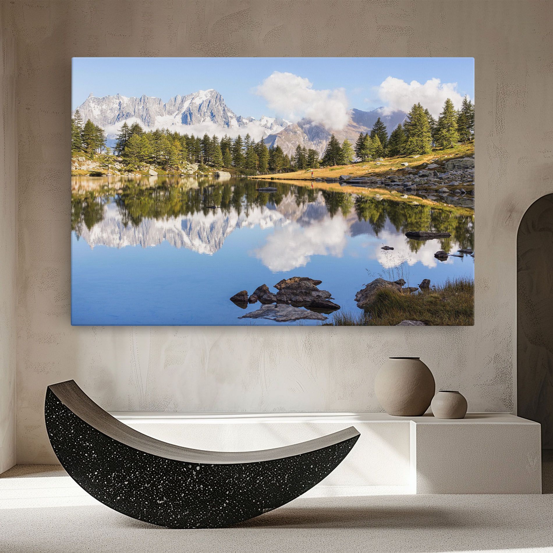Mountain Reflection mockup 8