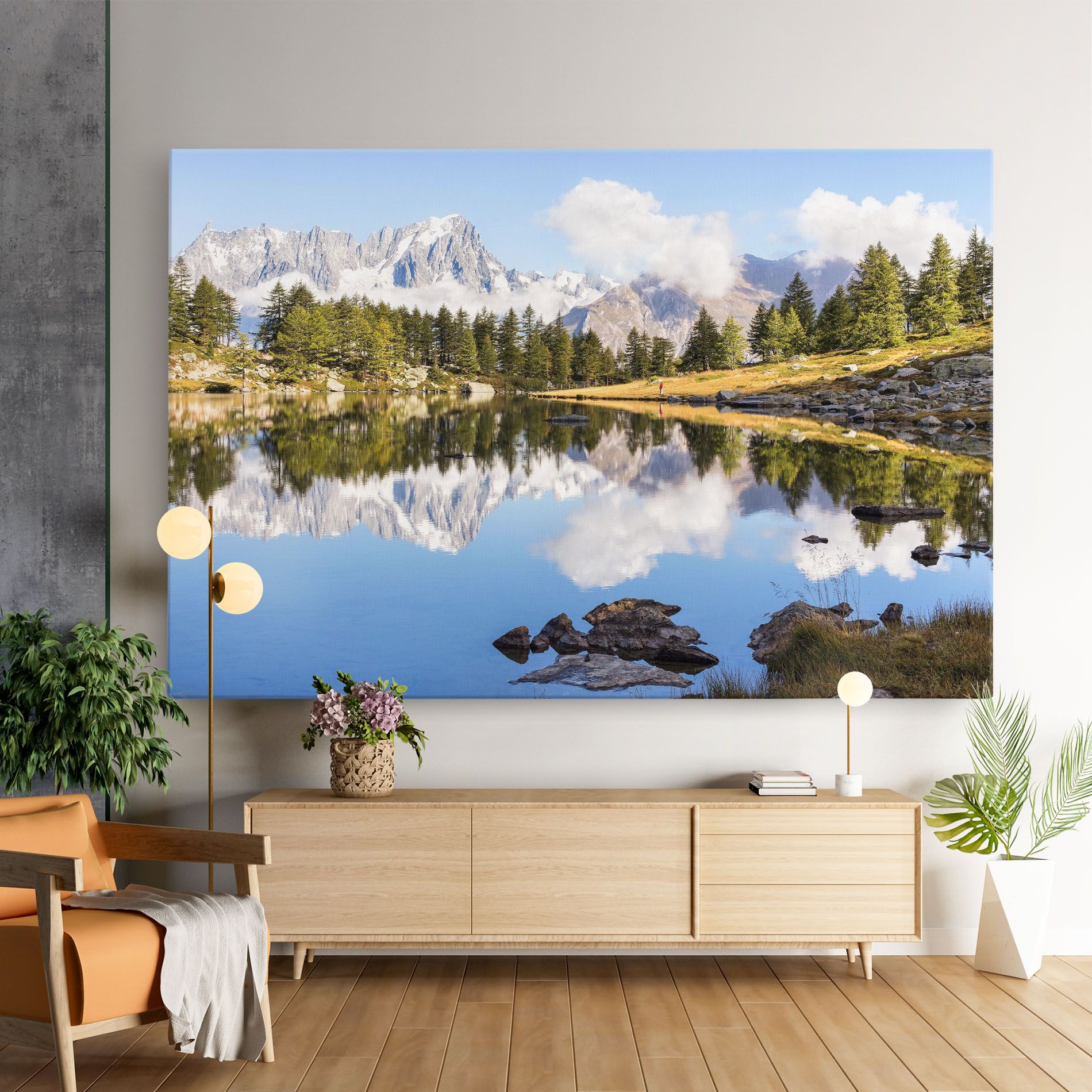 Mountain Reflection mockup 9