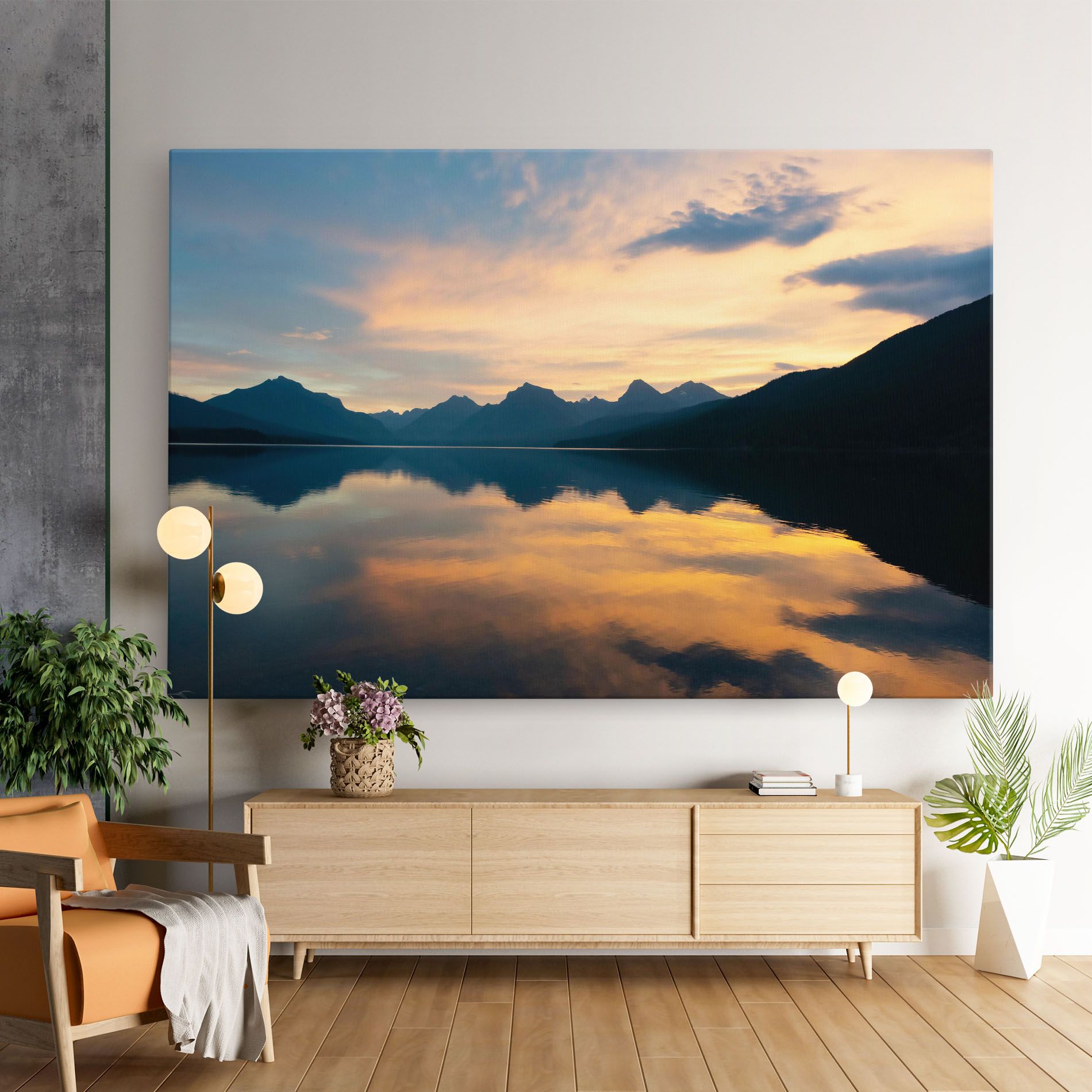 Orange Light Lake mockup 9