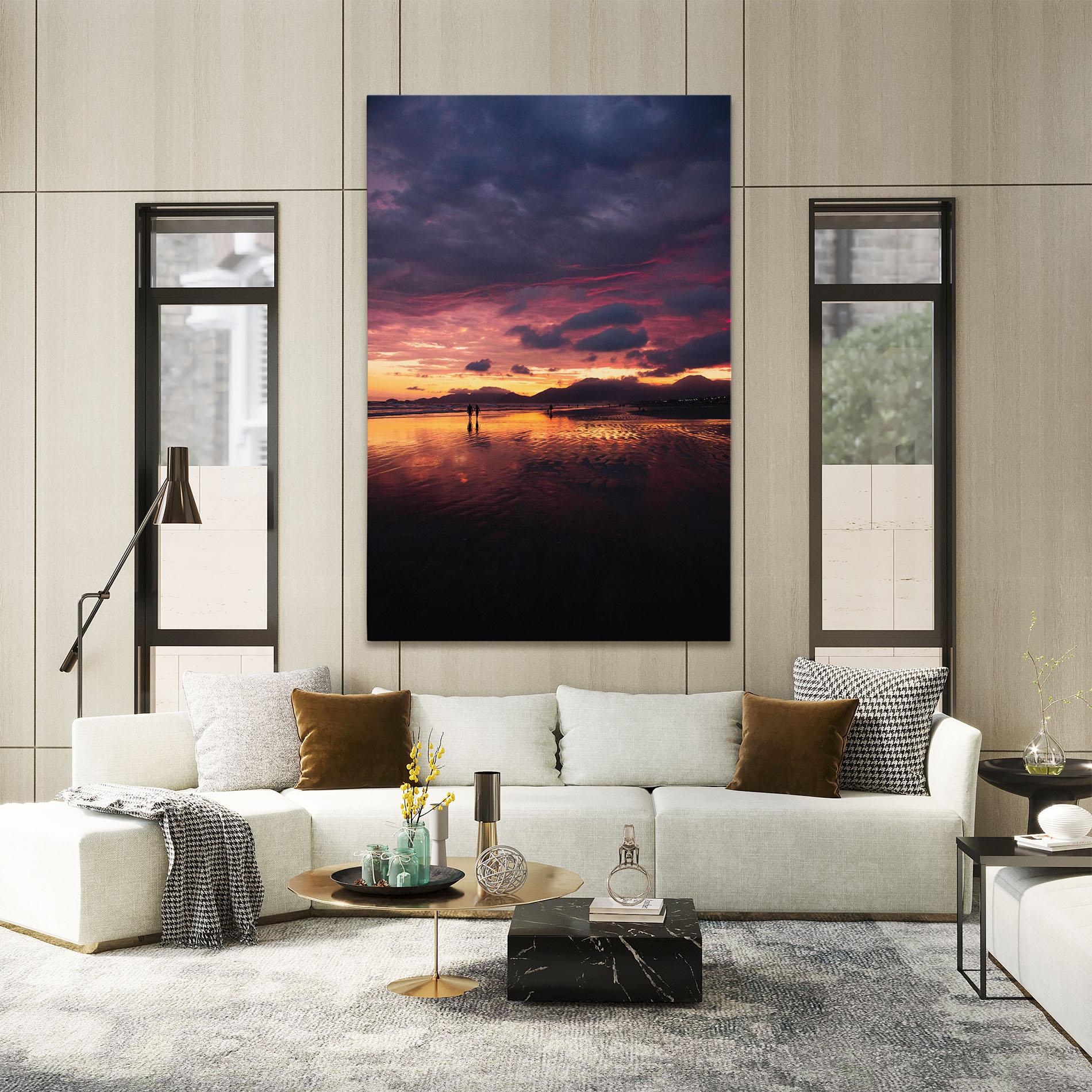 Tablou Canvas Beach At Sunset mockup 2