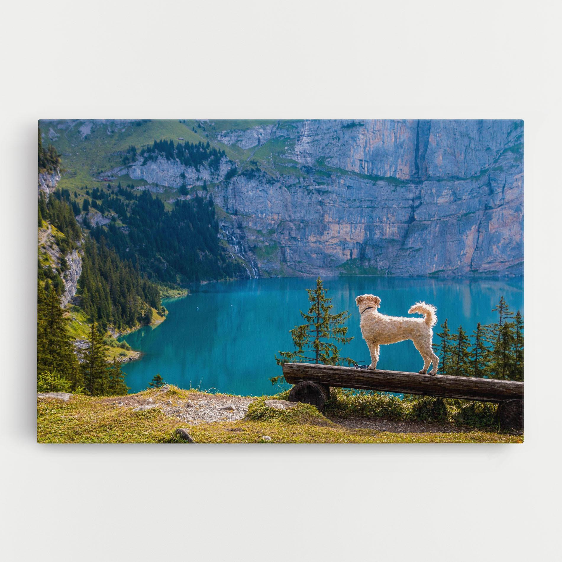 Tablou Canvas Dog mockup 0