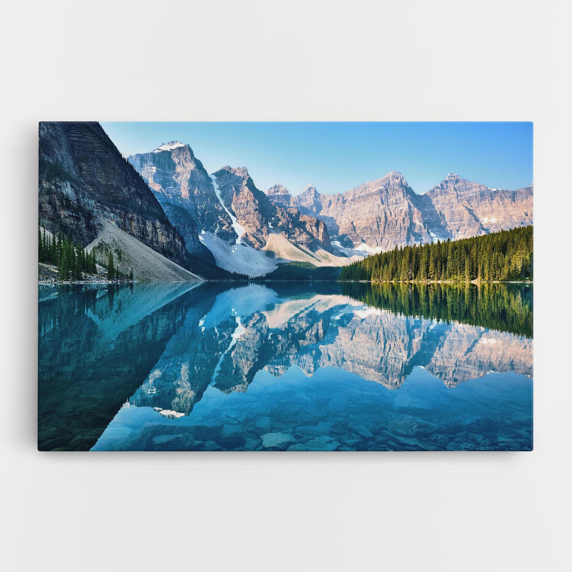Tablou Canvas Mountain Crystal Lake mockup 0