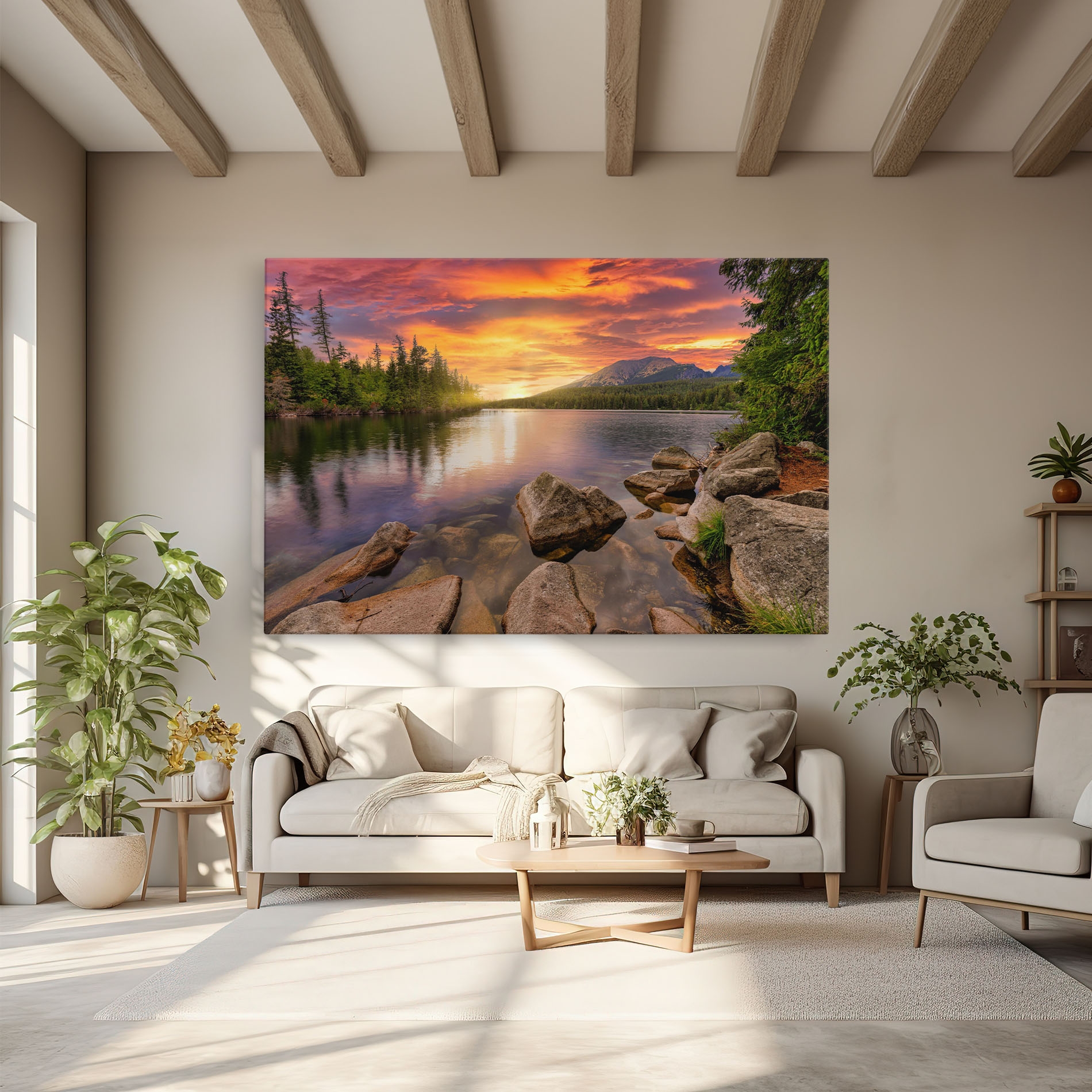 Tablou Canvas Tatra View