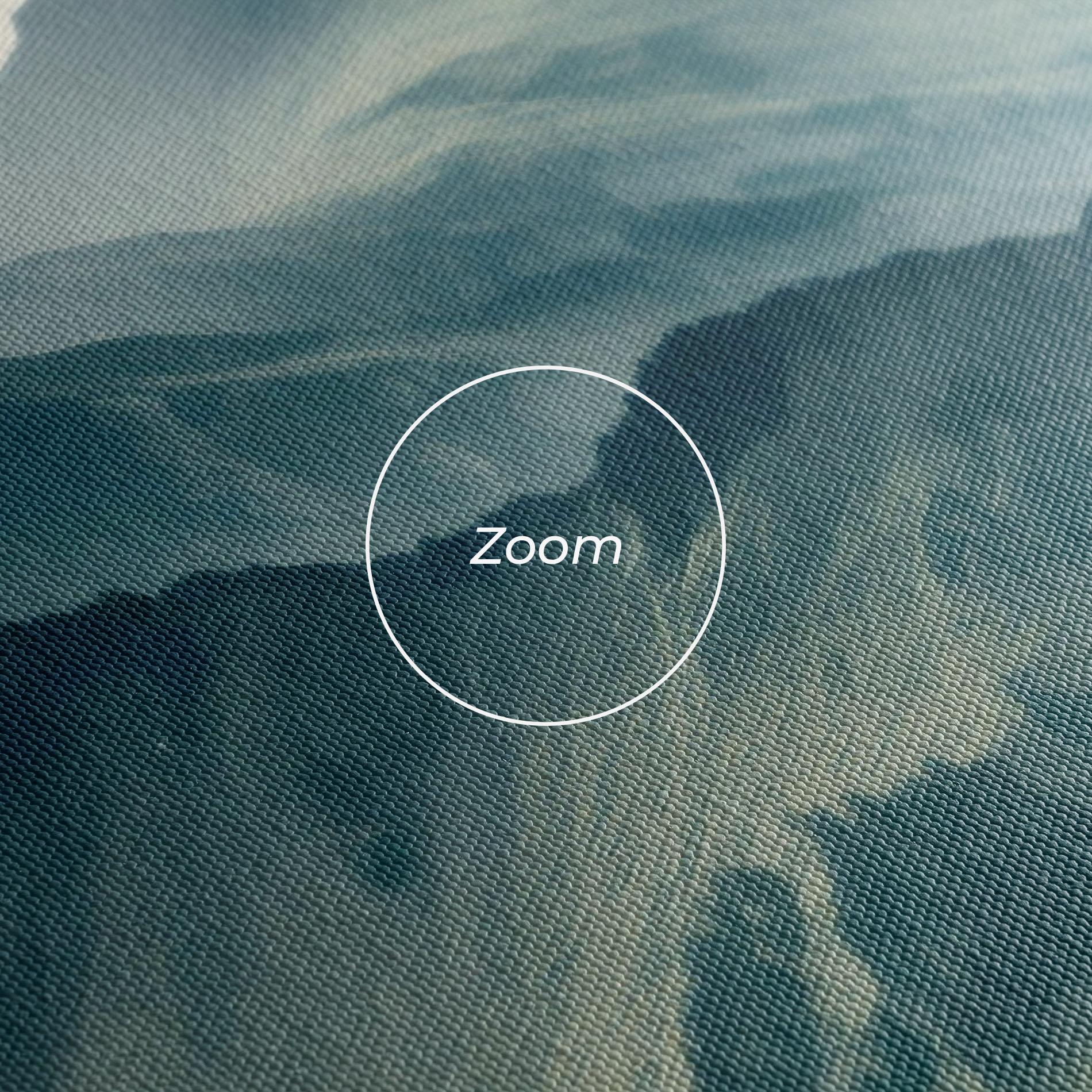 Tablou Canvas Amazing Foggy Mountain mockup 3