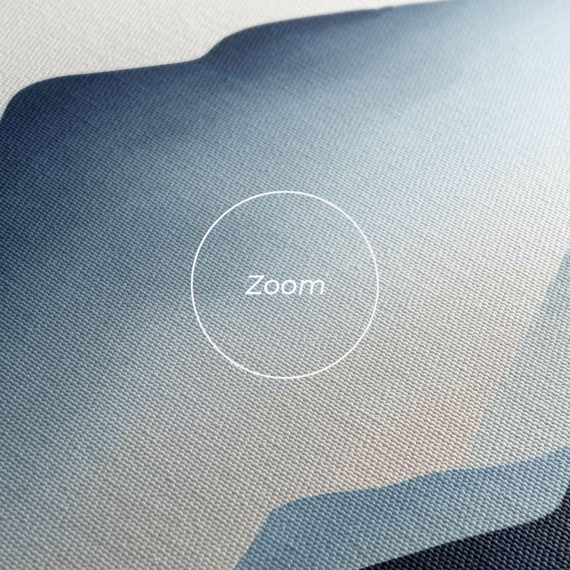 Tablou Canvas Blue Foggy Mountain mockup 3