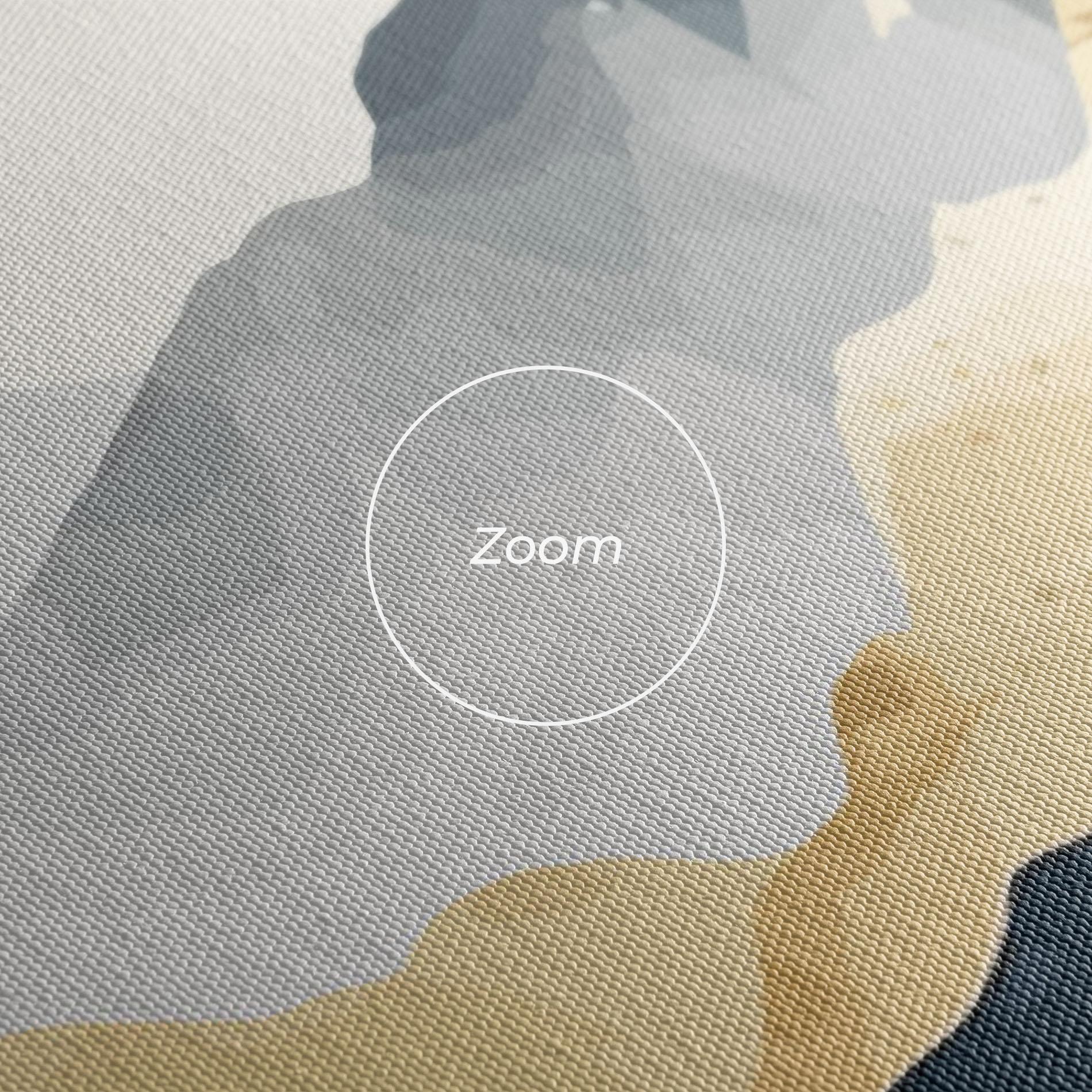 Tablou Canvas Blue Gold Mountain mockup 3