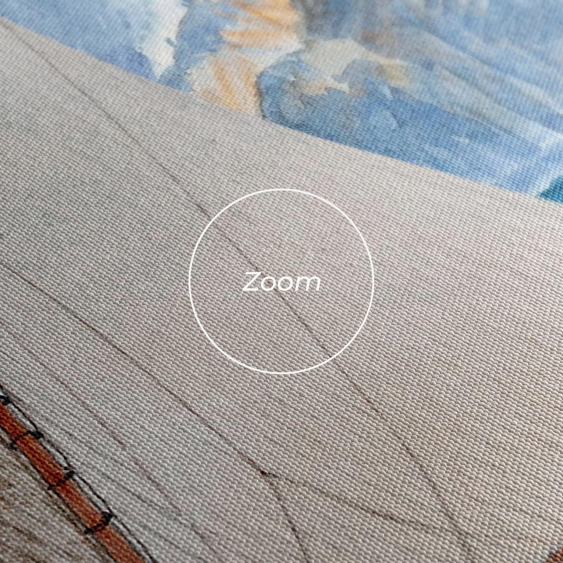 Tablou Canvas Boat Mountain View mockup 3