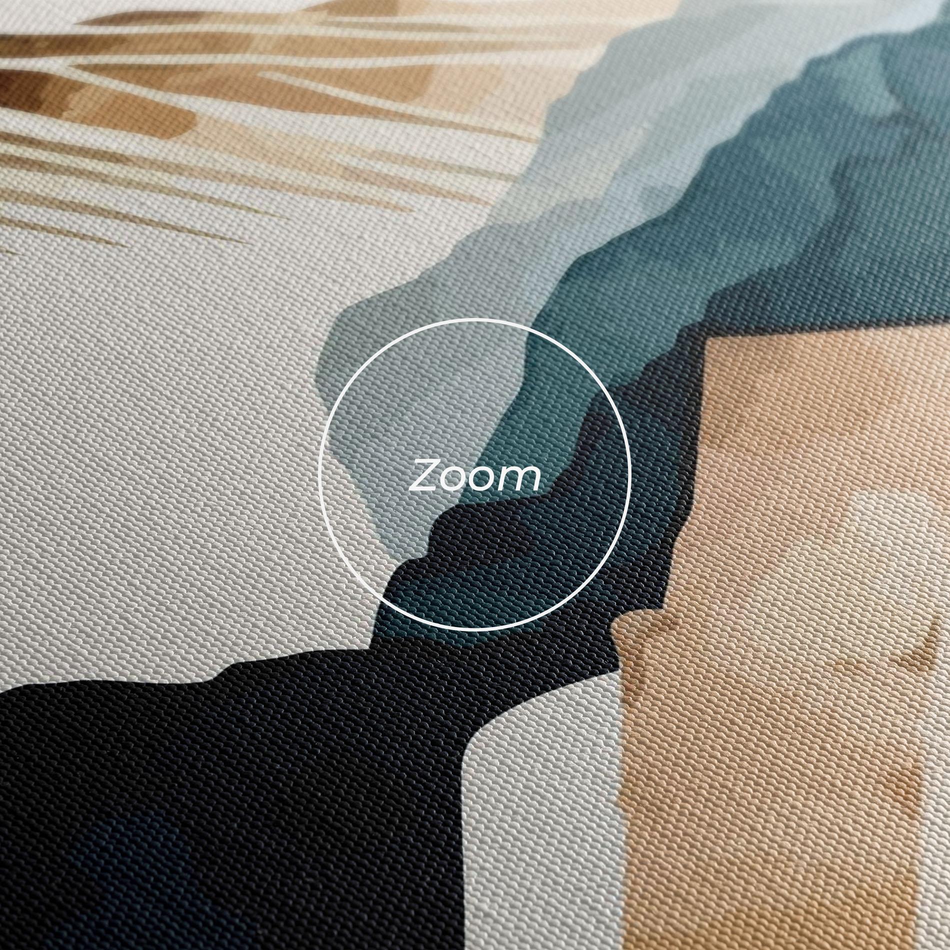 Tablou Canvas Gold Green Mountain mockup 3