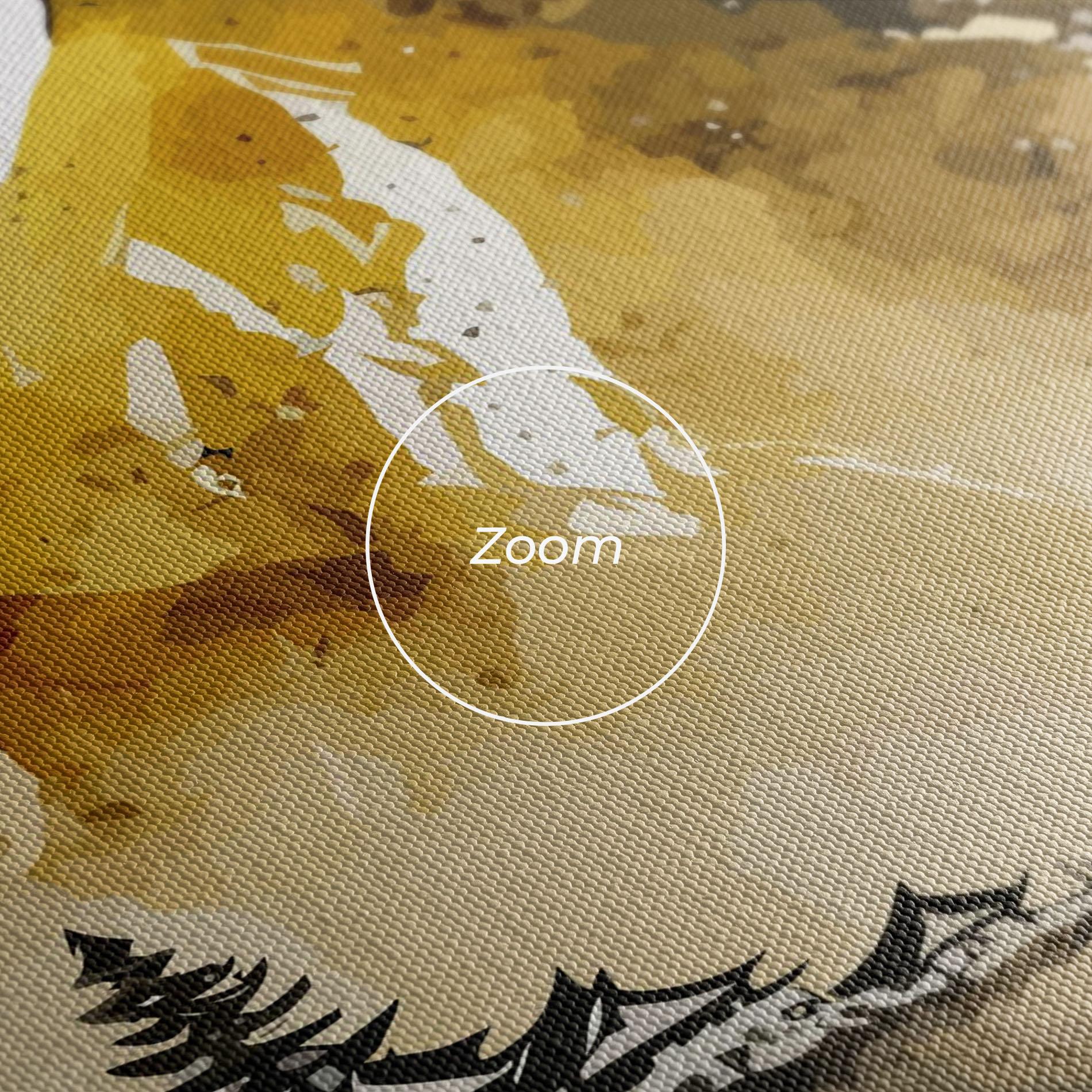 Tablou Canvas Gold Mountain Art mockup 3