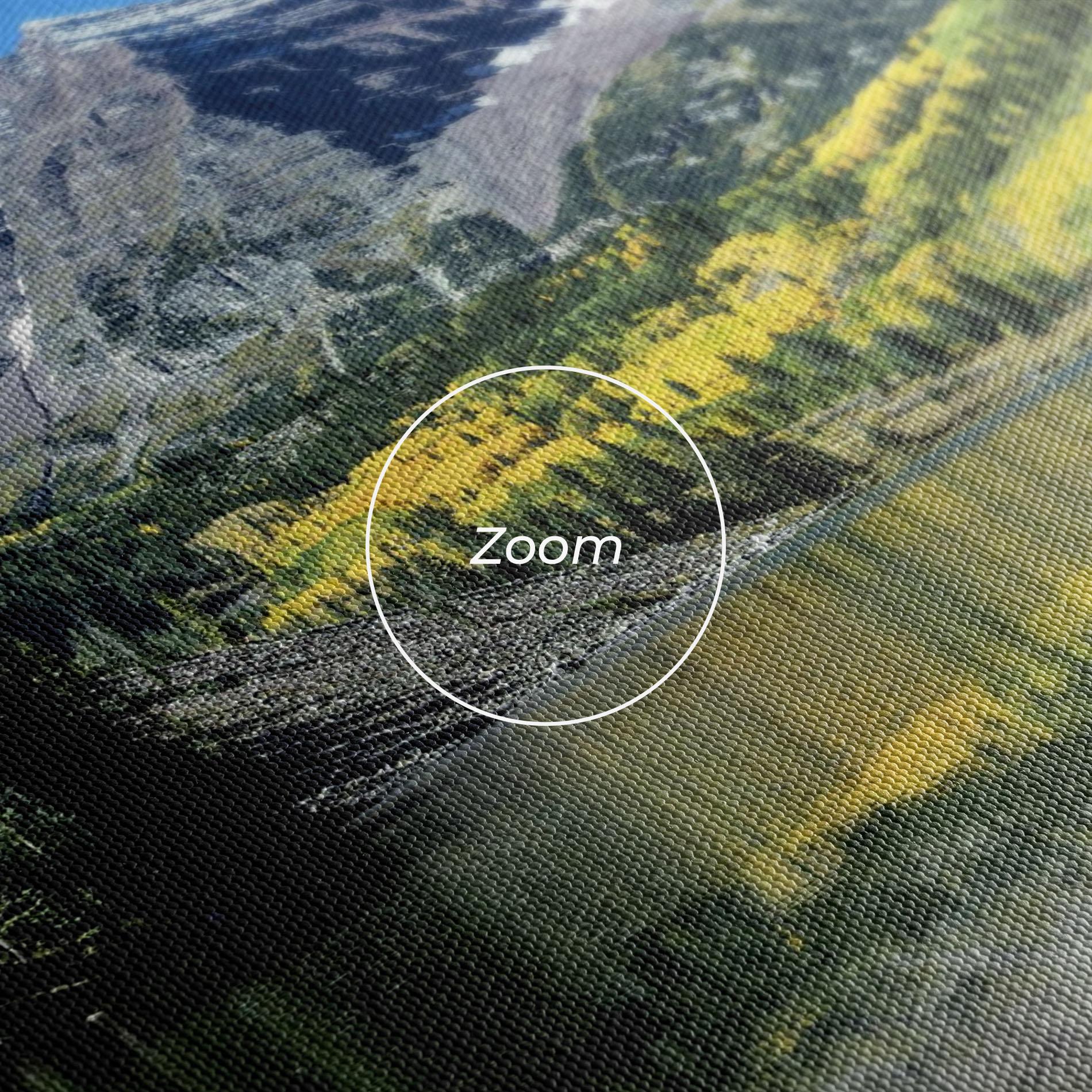 Tablou Canvas Lake Green Mountain mockup 3