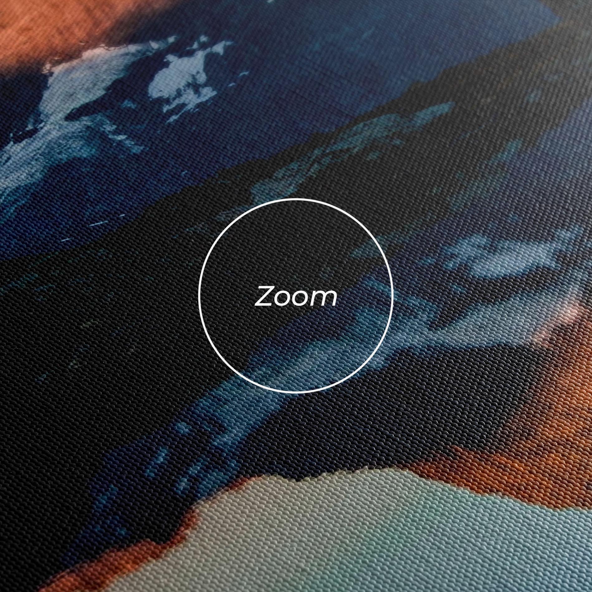 Tablou Canvas Mirror Mountain mockup 3