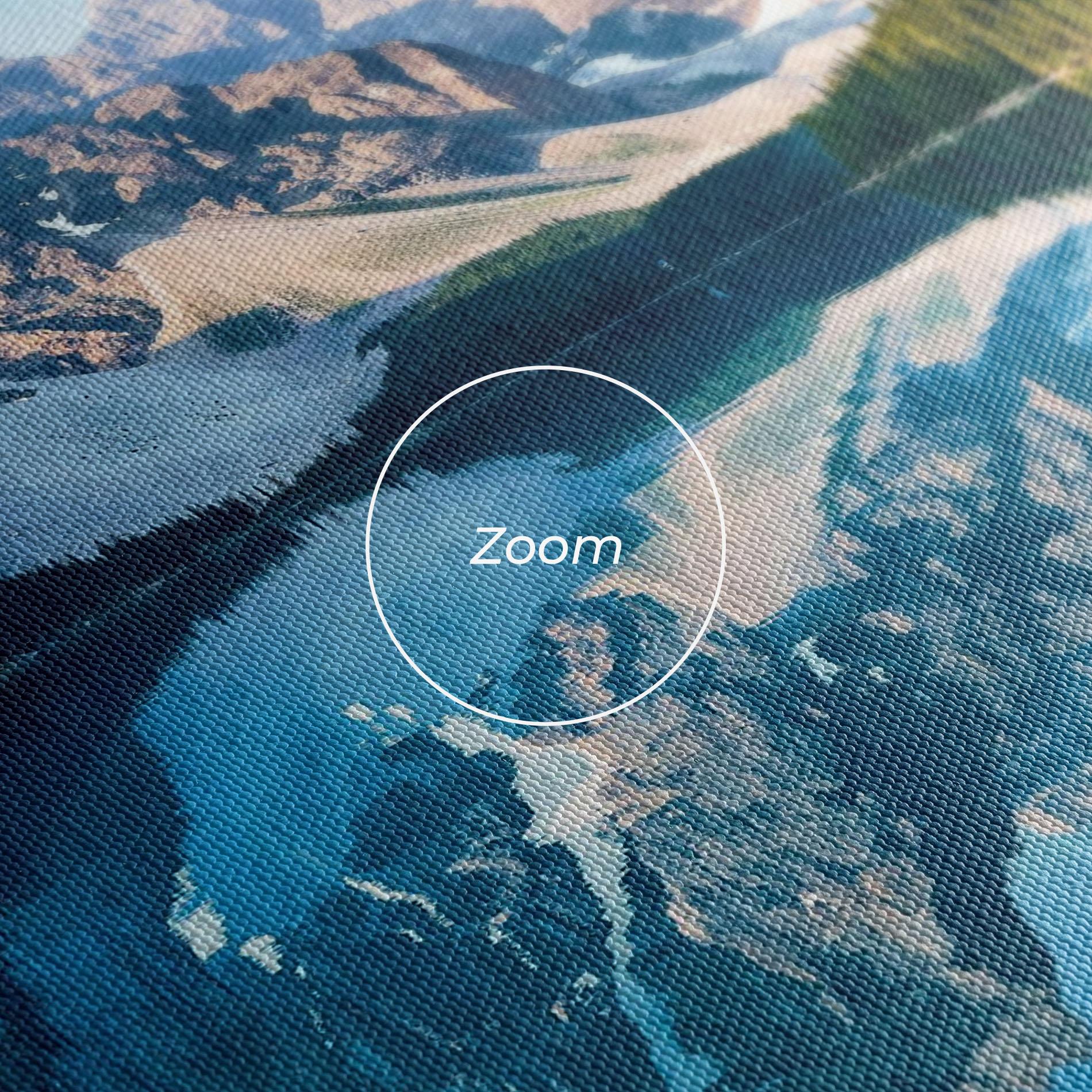 Tablou Canvas Mountain Crystal Lake mockup 3