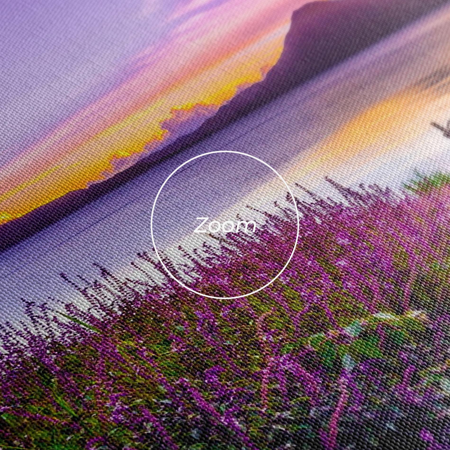 Tablou Canvas Purple Lake mockup 3