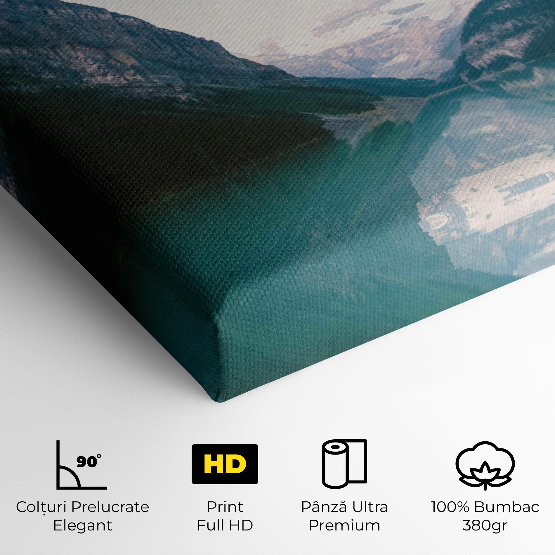 Tablou Canvas Mountain Valley mockup 4