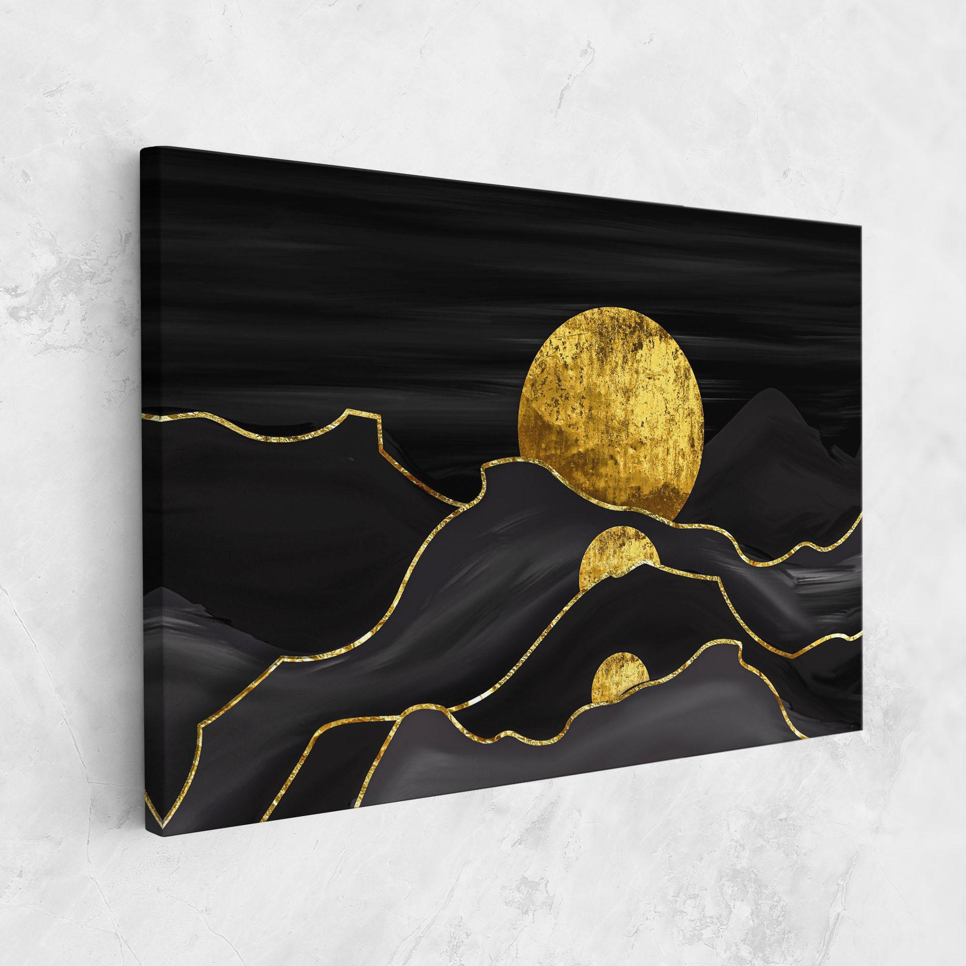 Tablou Canvas Black Moutains mockup 1