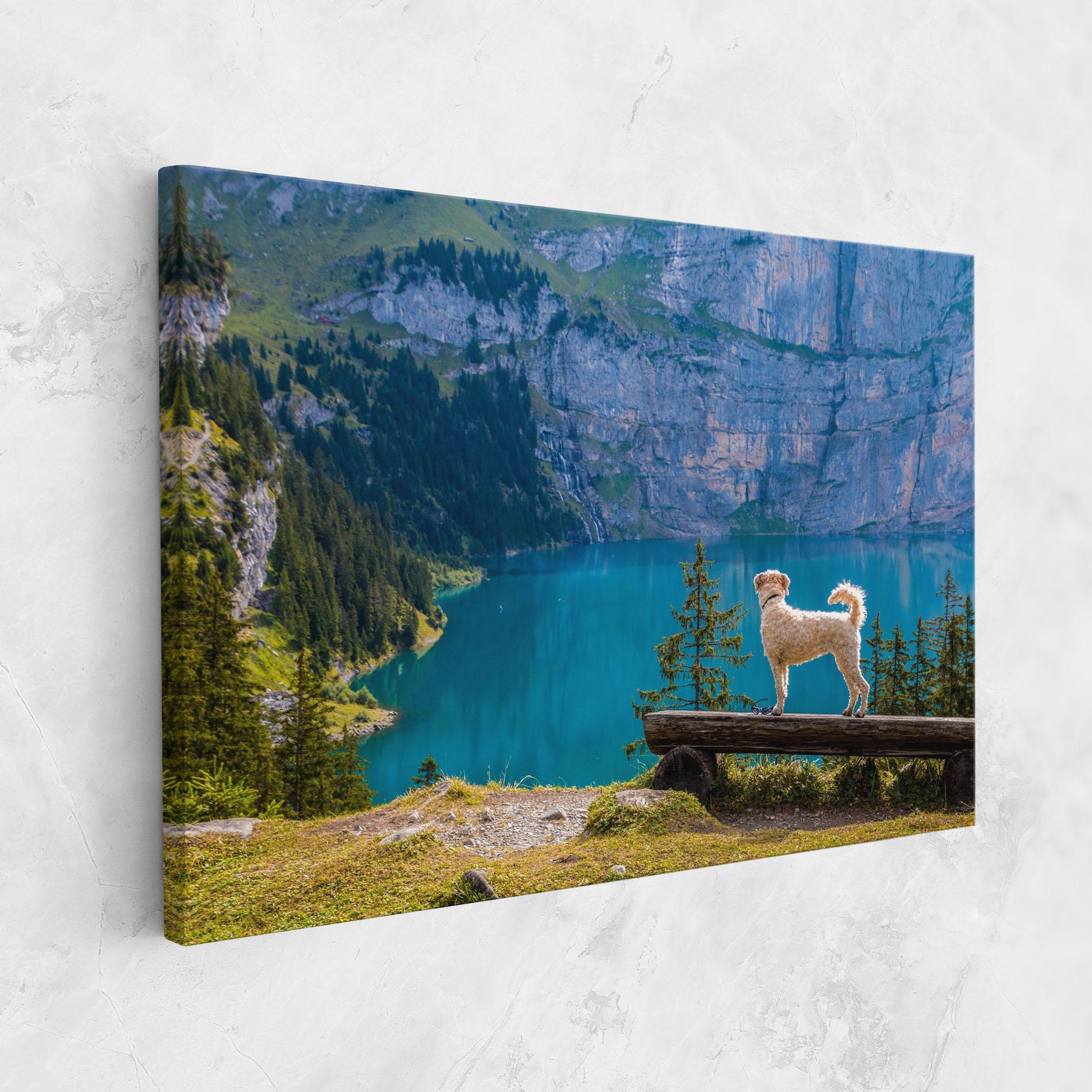 Tablou Canvas Dog mockup 1