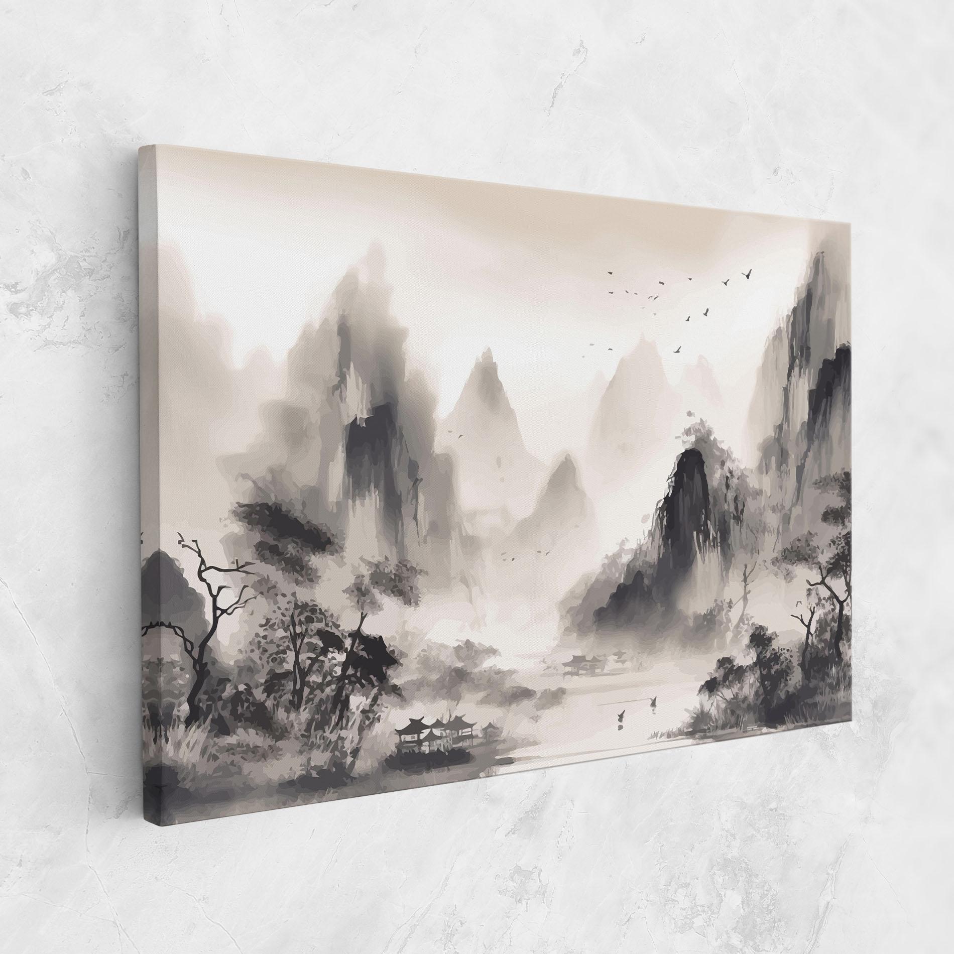 Tablou Canvas Far Away Mountain mockup 1