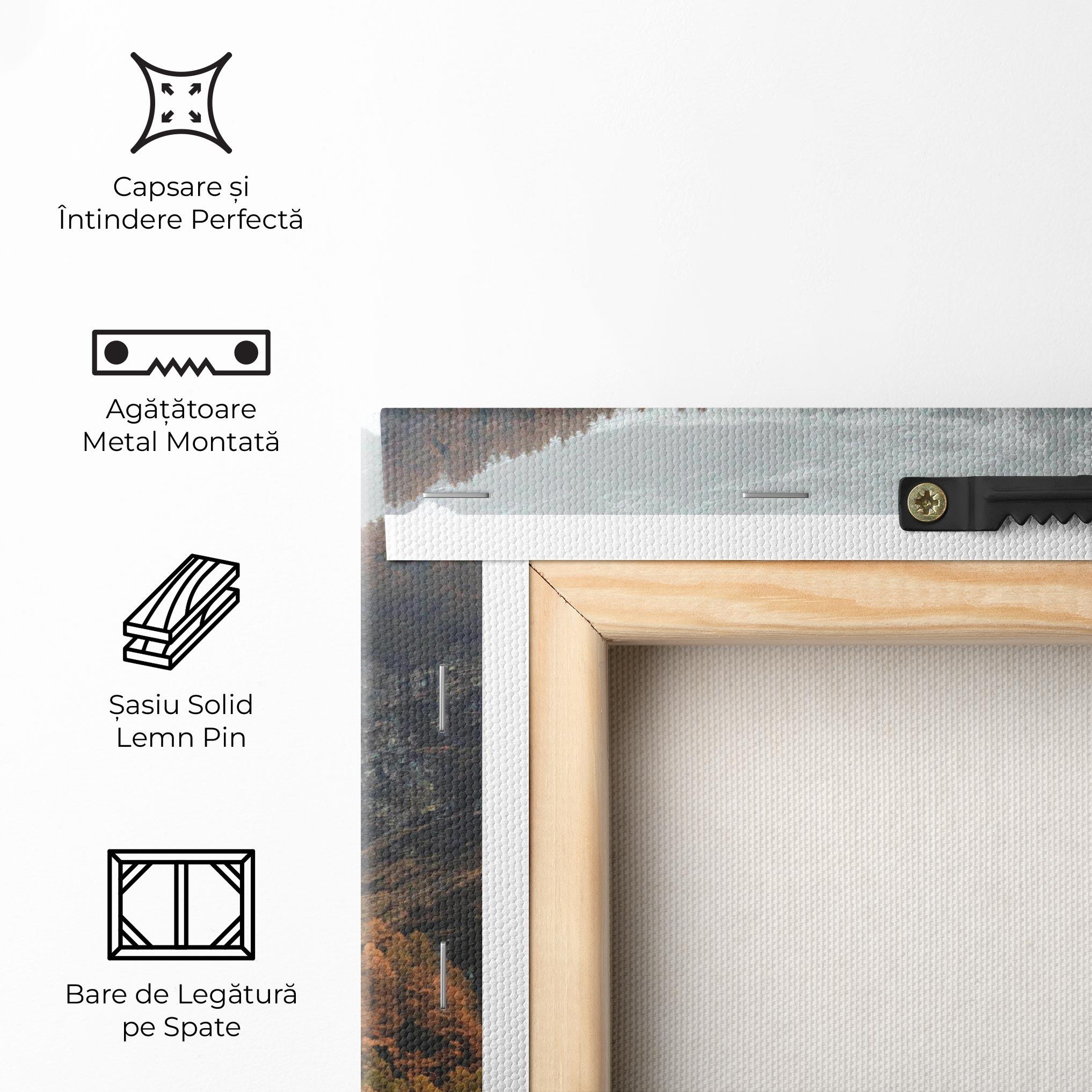 Tablou Canvas Autumn Mountain mockup 5