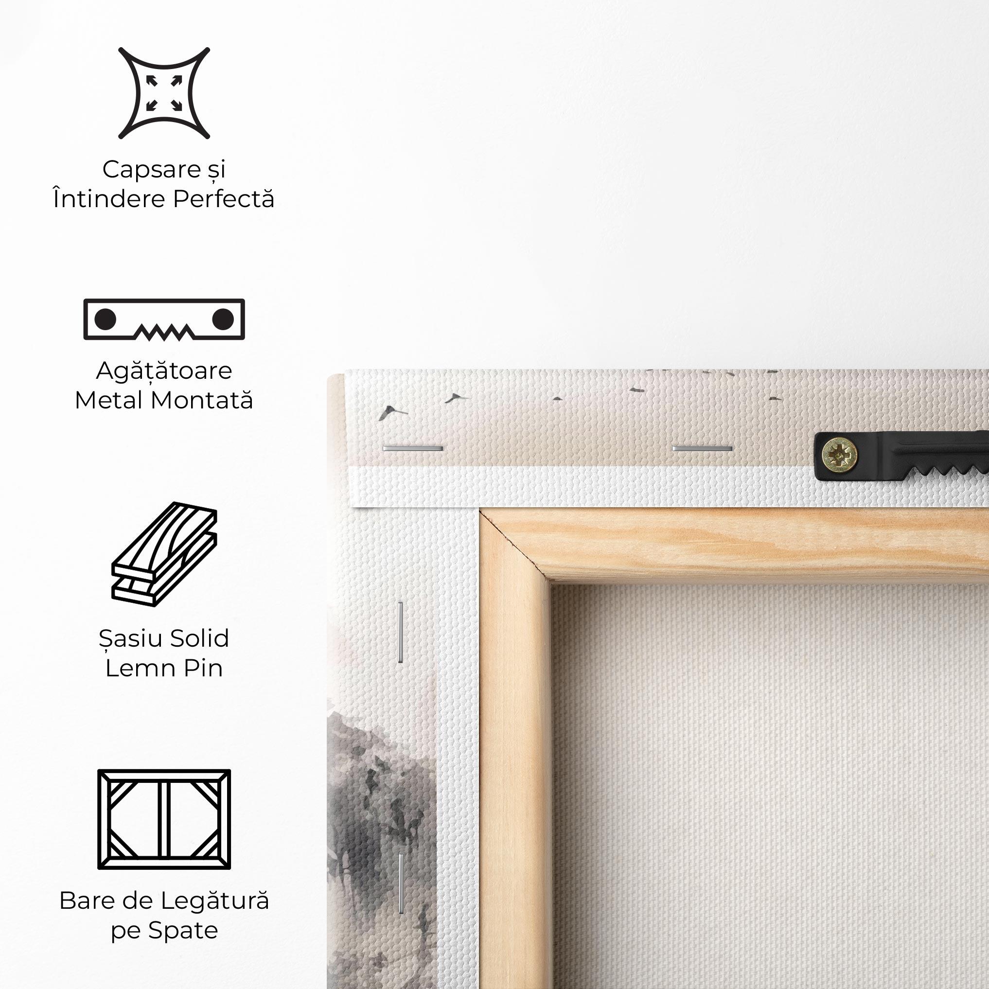 Tablou Canvas Far Away Mountain mockup 5