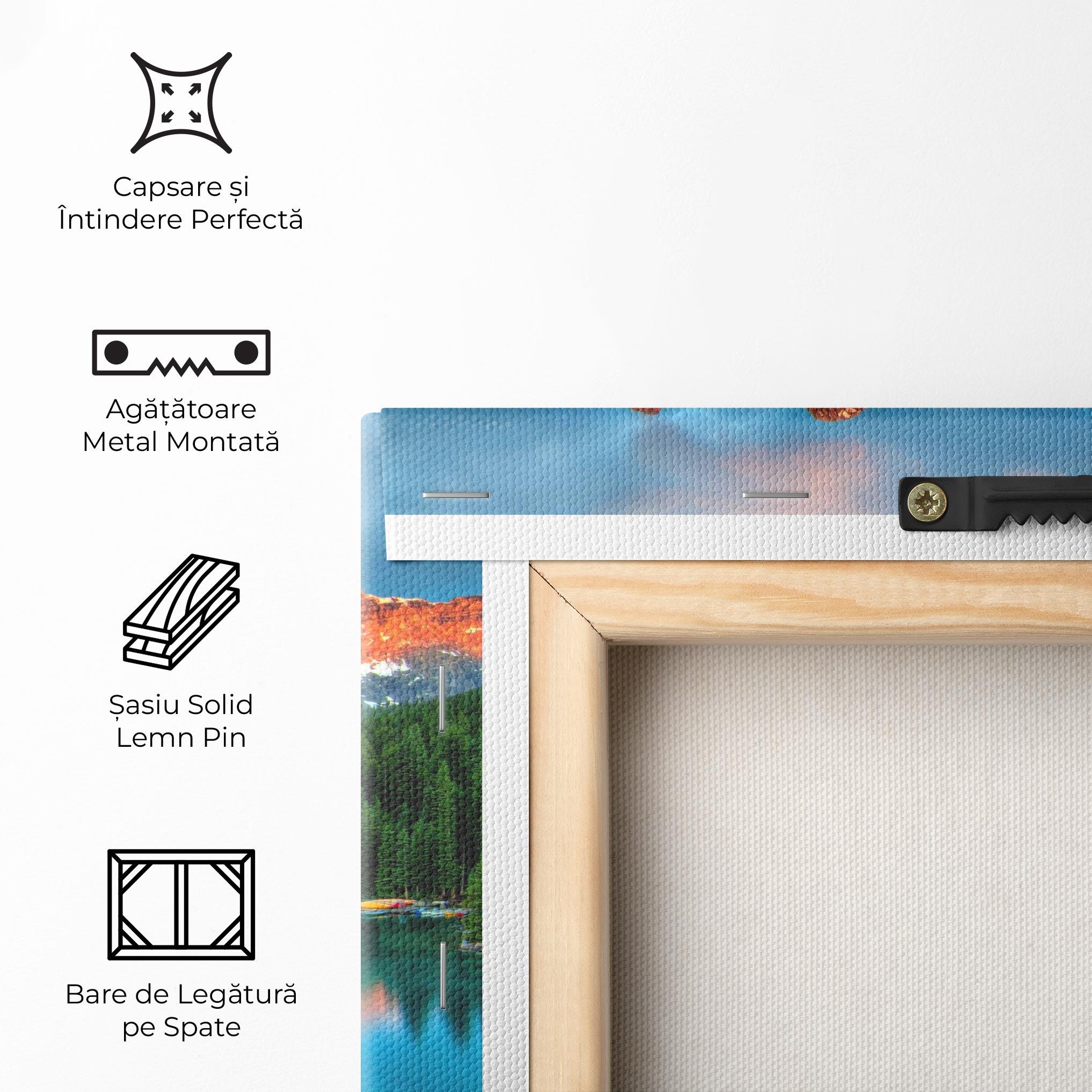 Tablou Canvas Lake Reflection mockup 5