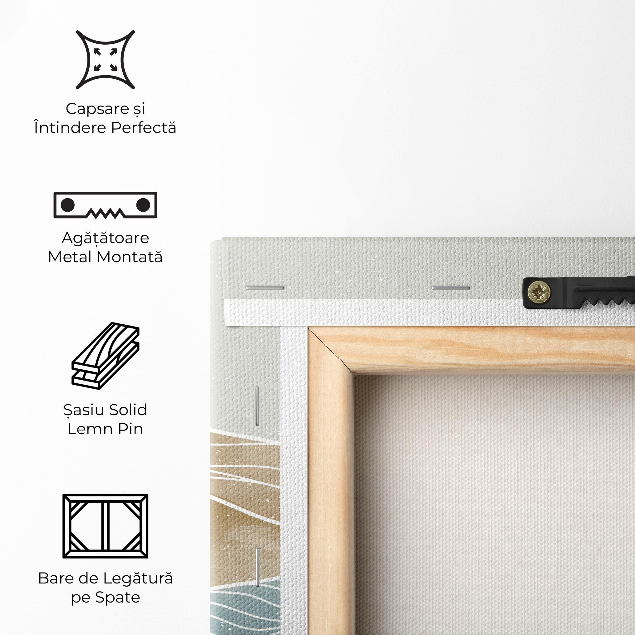 Tablou Canvas Minimal Mountain mockup 5