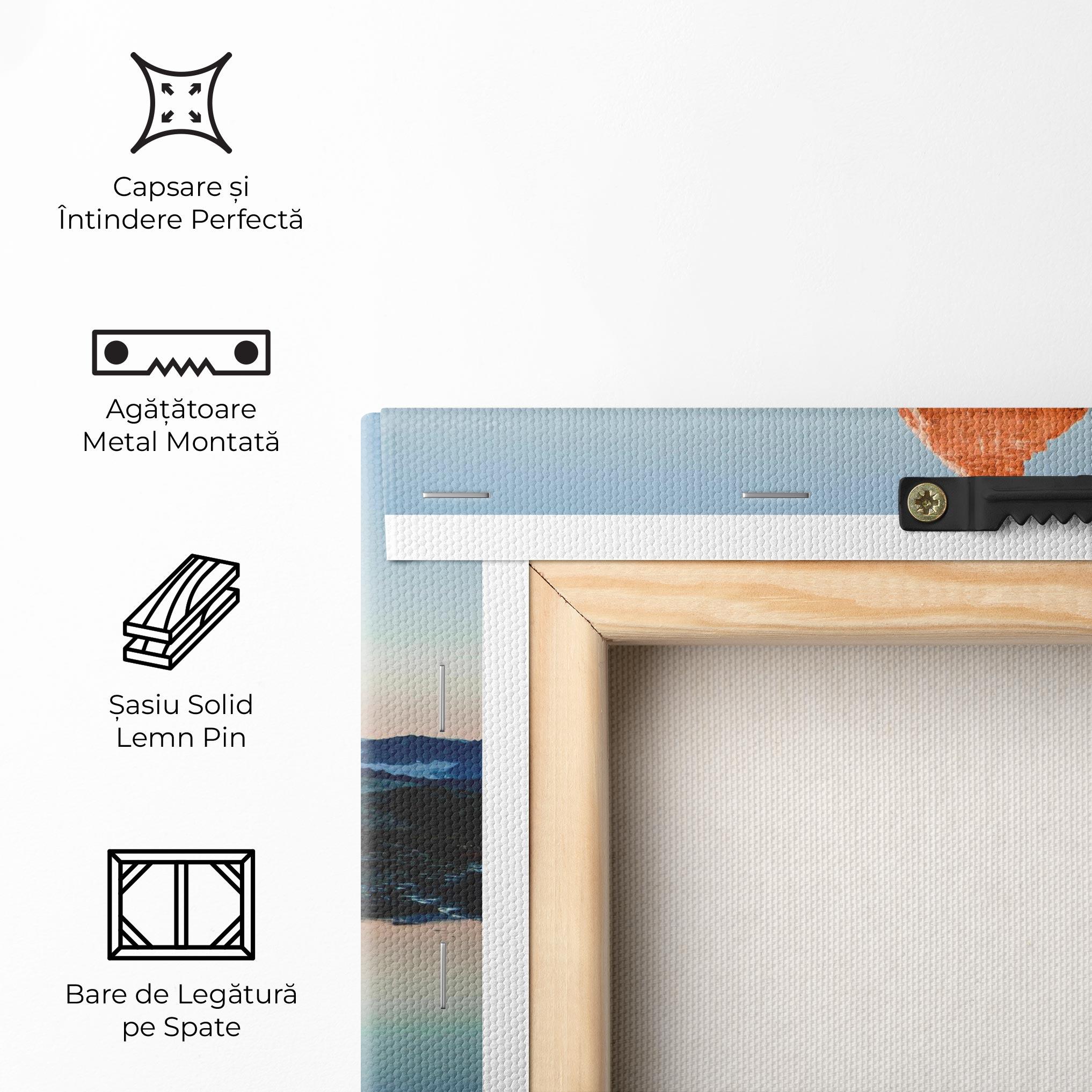 Tablou Canvas Mirror Mountain mockup 5