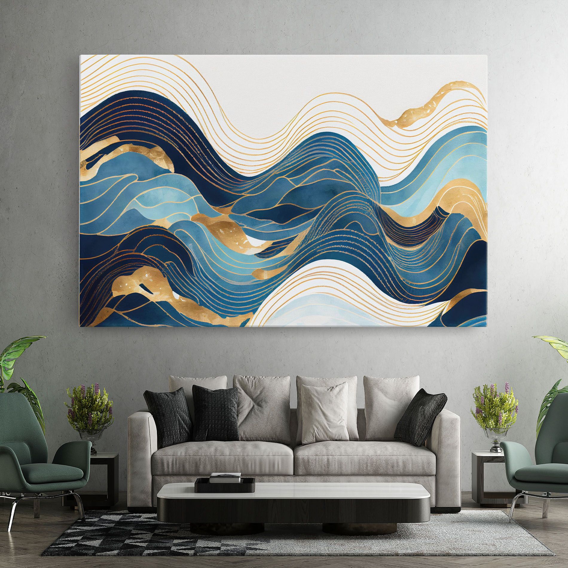 Blue Wave Mountain mockup 7