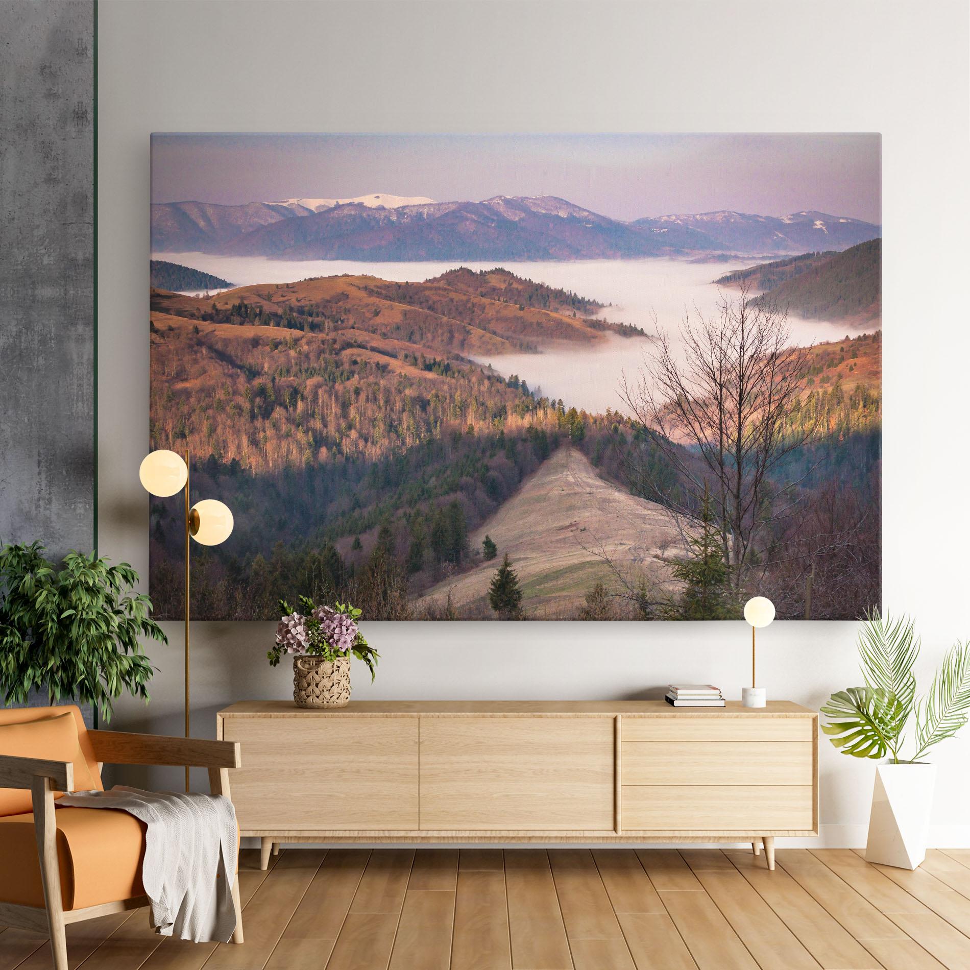 Tablou Canvas Top Of The Hill mockup 9