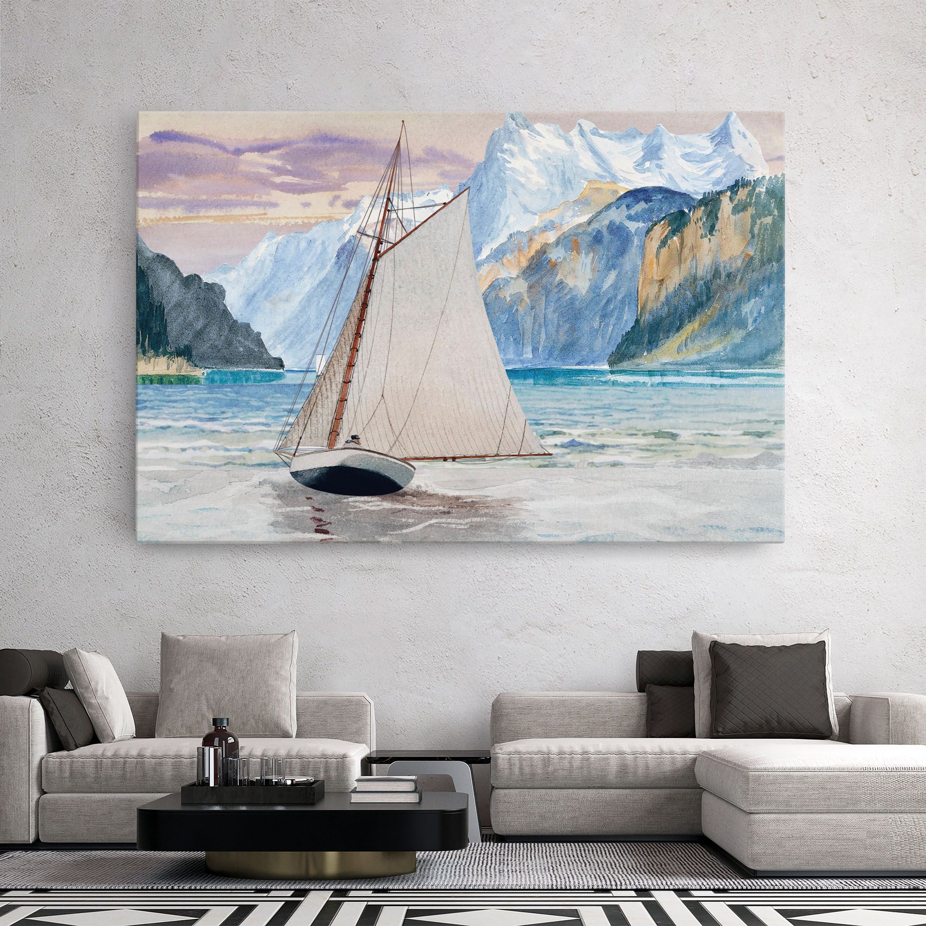 Boat Mountain View mockup 2