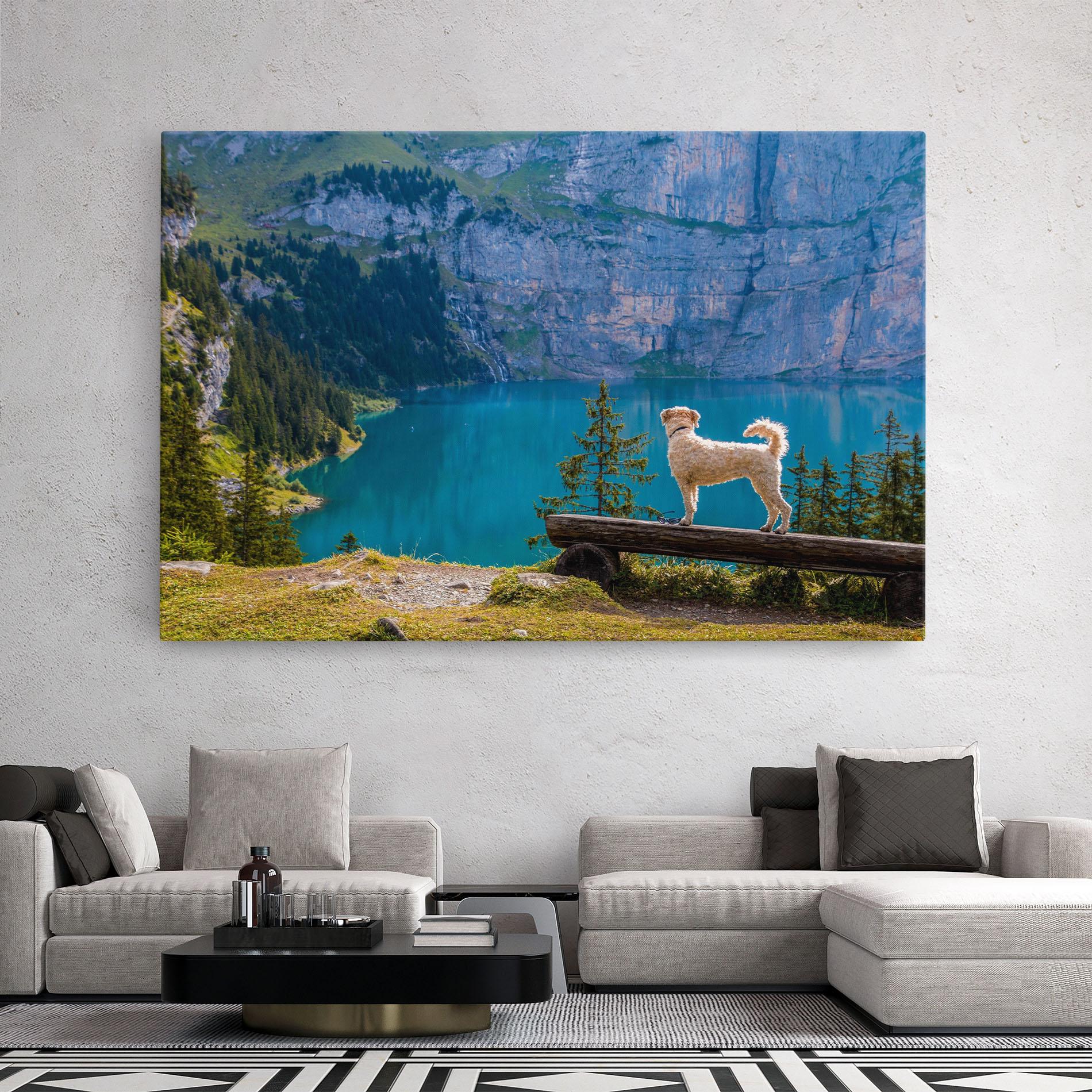 Tablou Canvas Dog mockup 2
