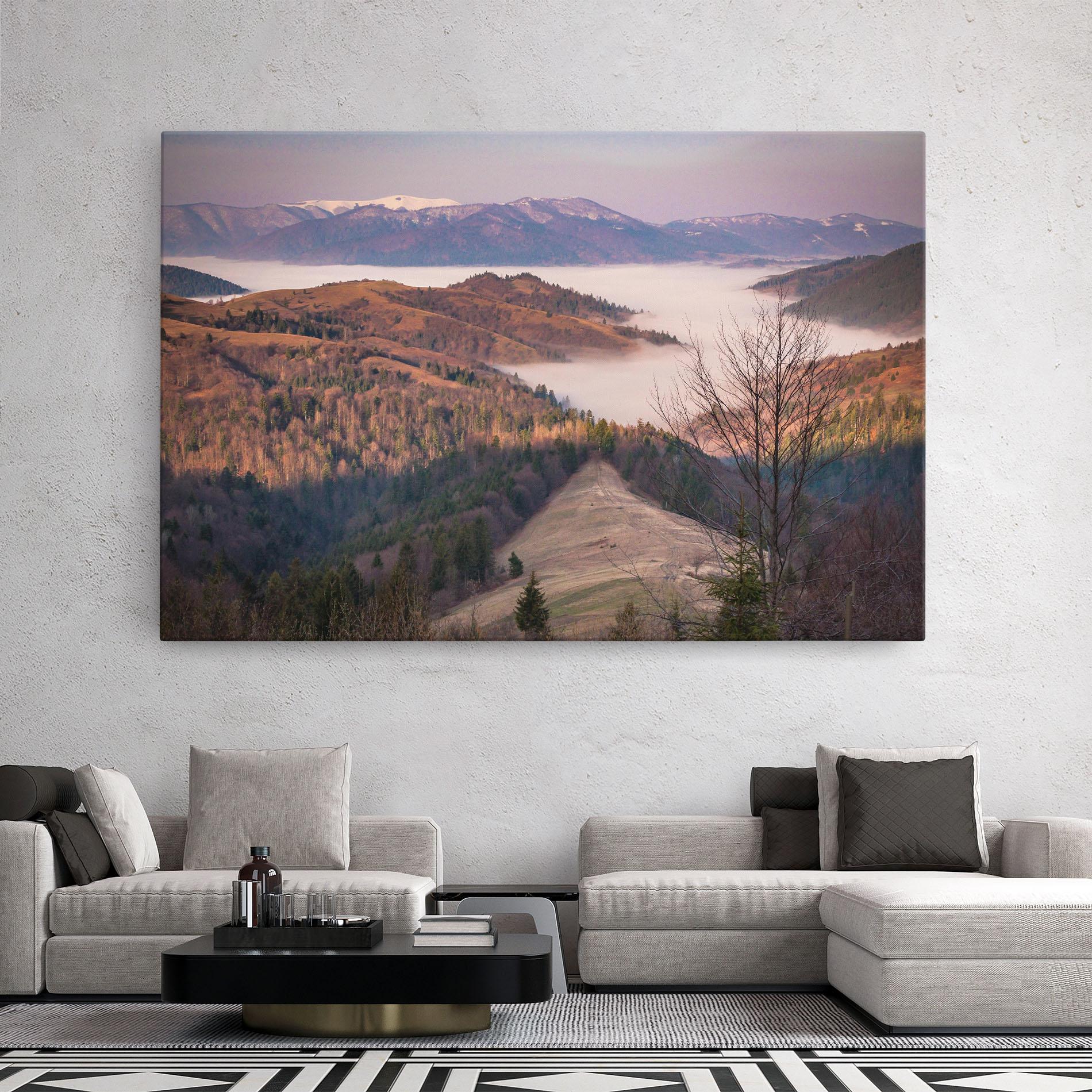 Tablou Canvas Top Of The Hill mockup 2